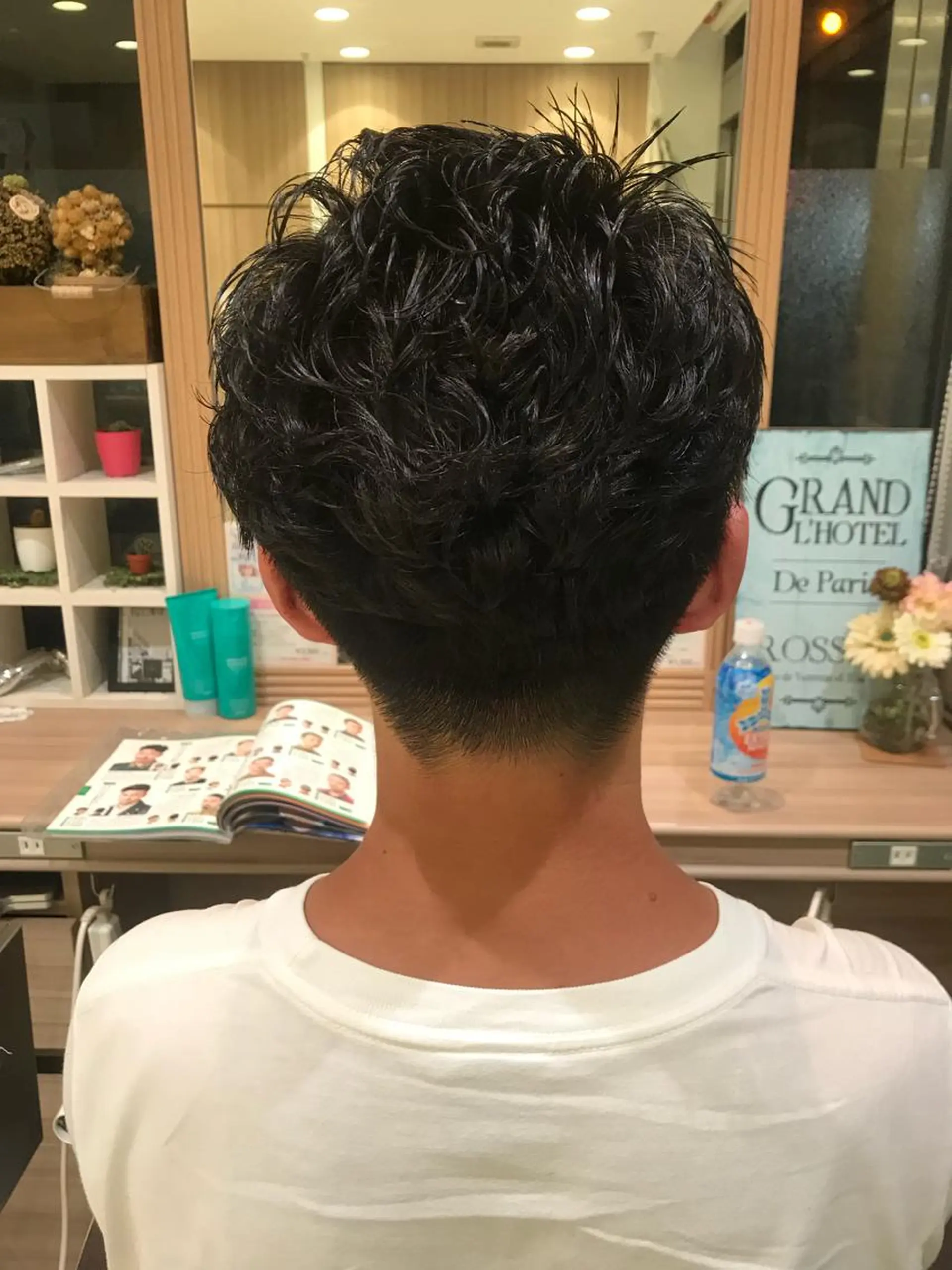 ショート カット パーマ 縮毛矯正/髪質改善 /韓国風　山川春輝のヘアスタイル