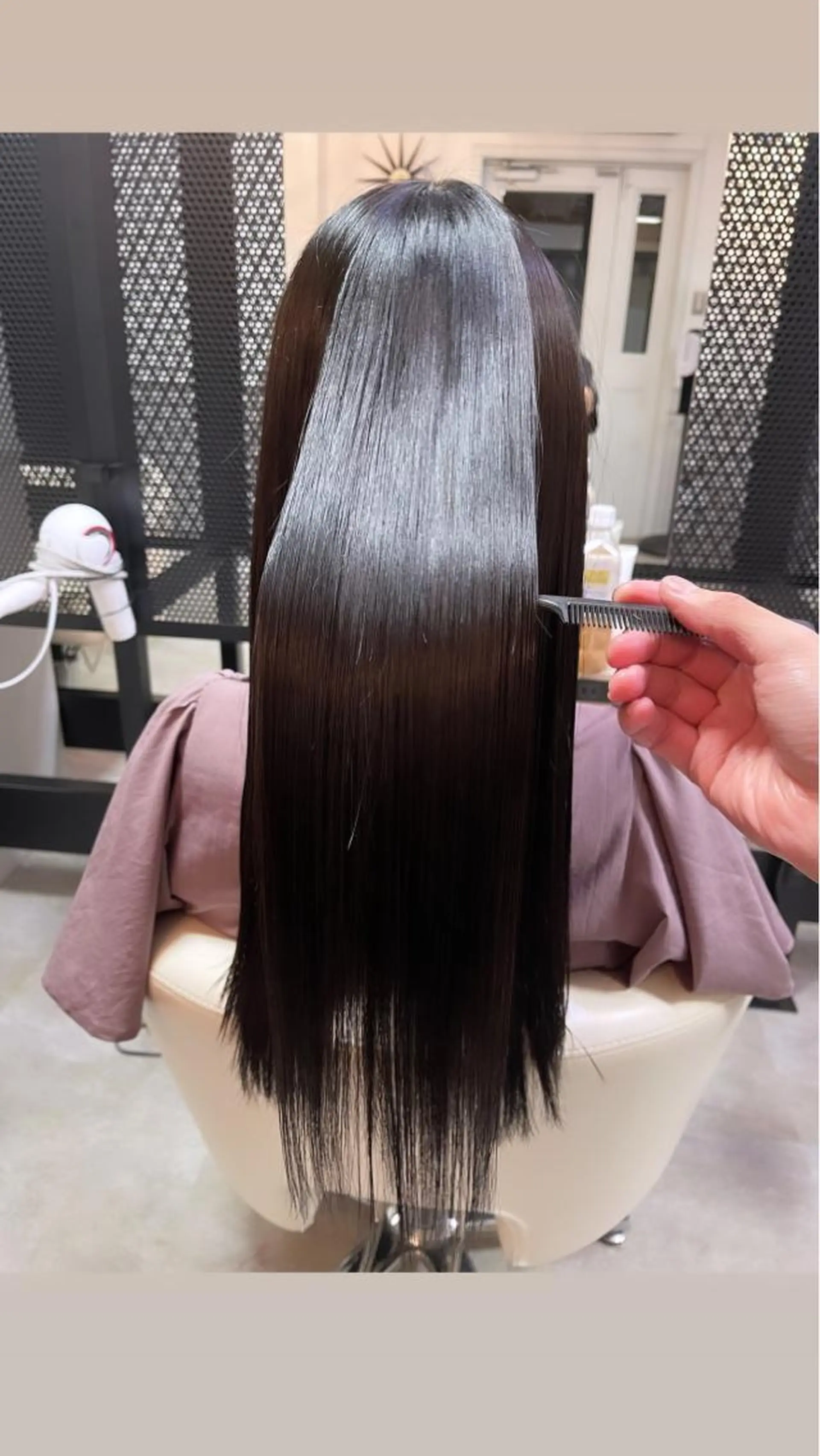 ロング カラー トリートメント ヘアセット モテ髪提案します💕 髪質改善宗一郎のヘアスタイル