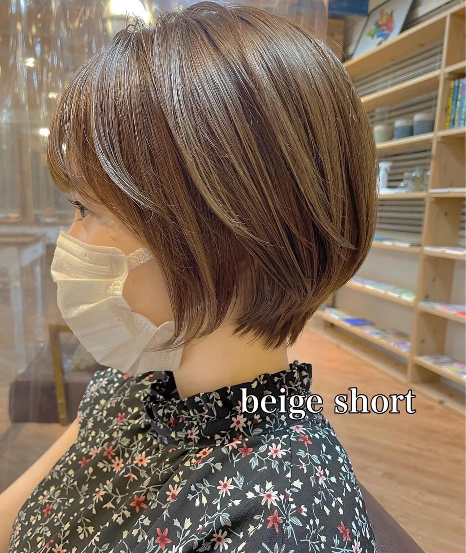 ショート カラー hair salon Ranun髪質改善のヘアスタイル