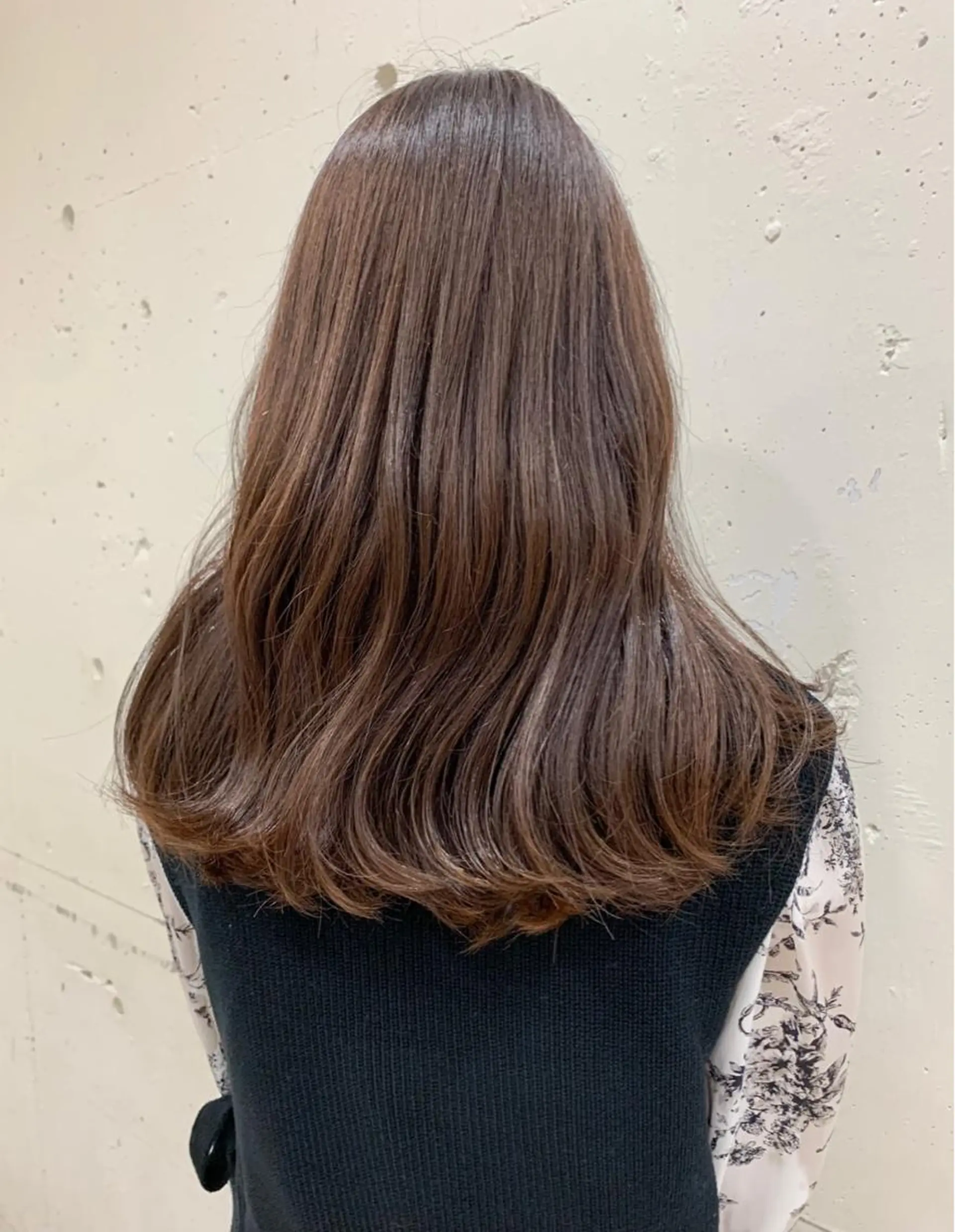 ミディアム カラー ヘアカラー 原宿パーマ kazuのヘアスタイル