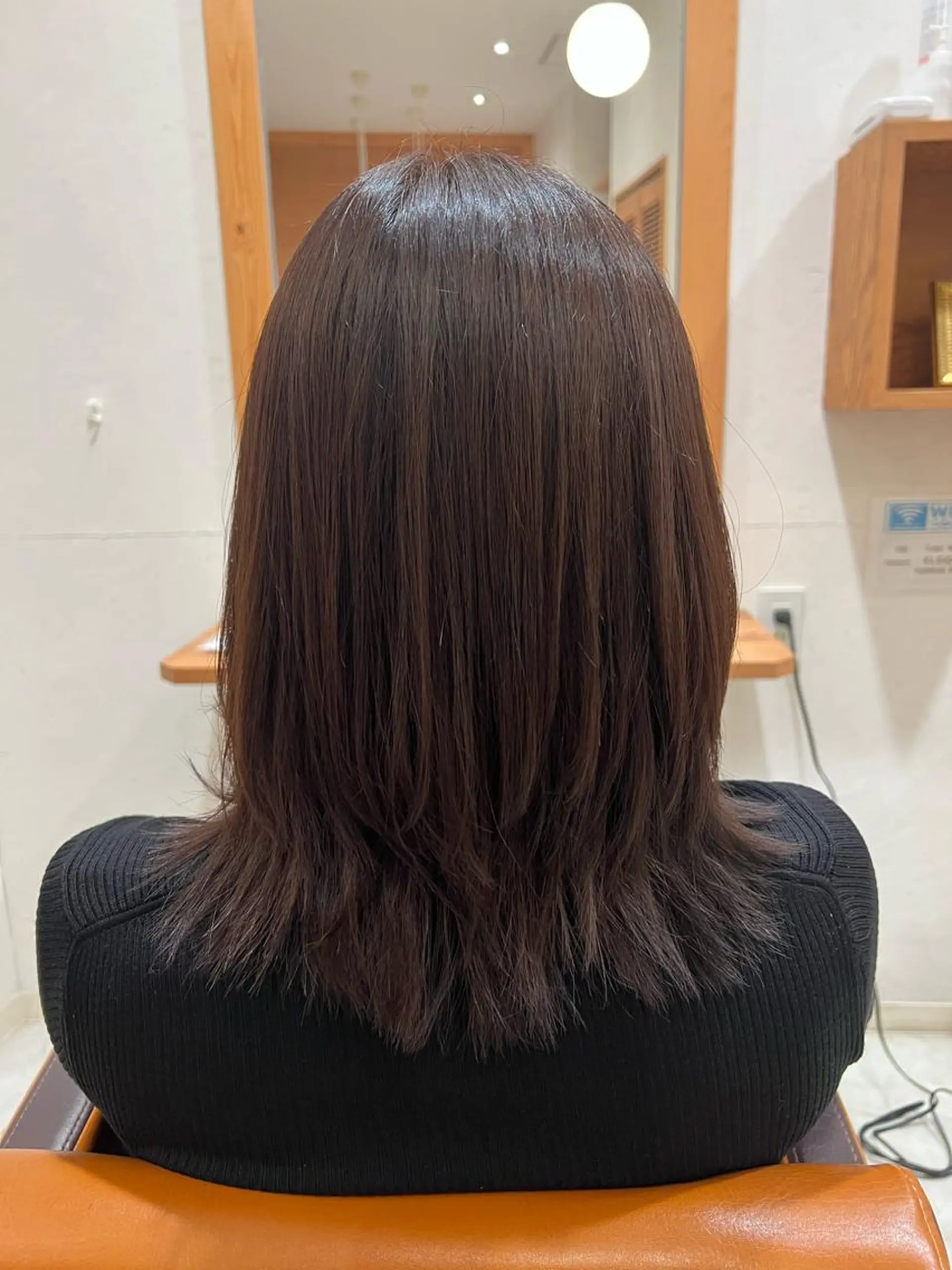 ミディアム 髪質改善 縮毛矯正 トリートメント TELA HAIR 幕張本郷所属・TELA HAIR 幕張本郷店　千尋のヘアスタイル