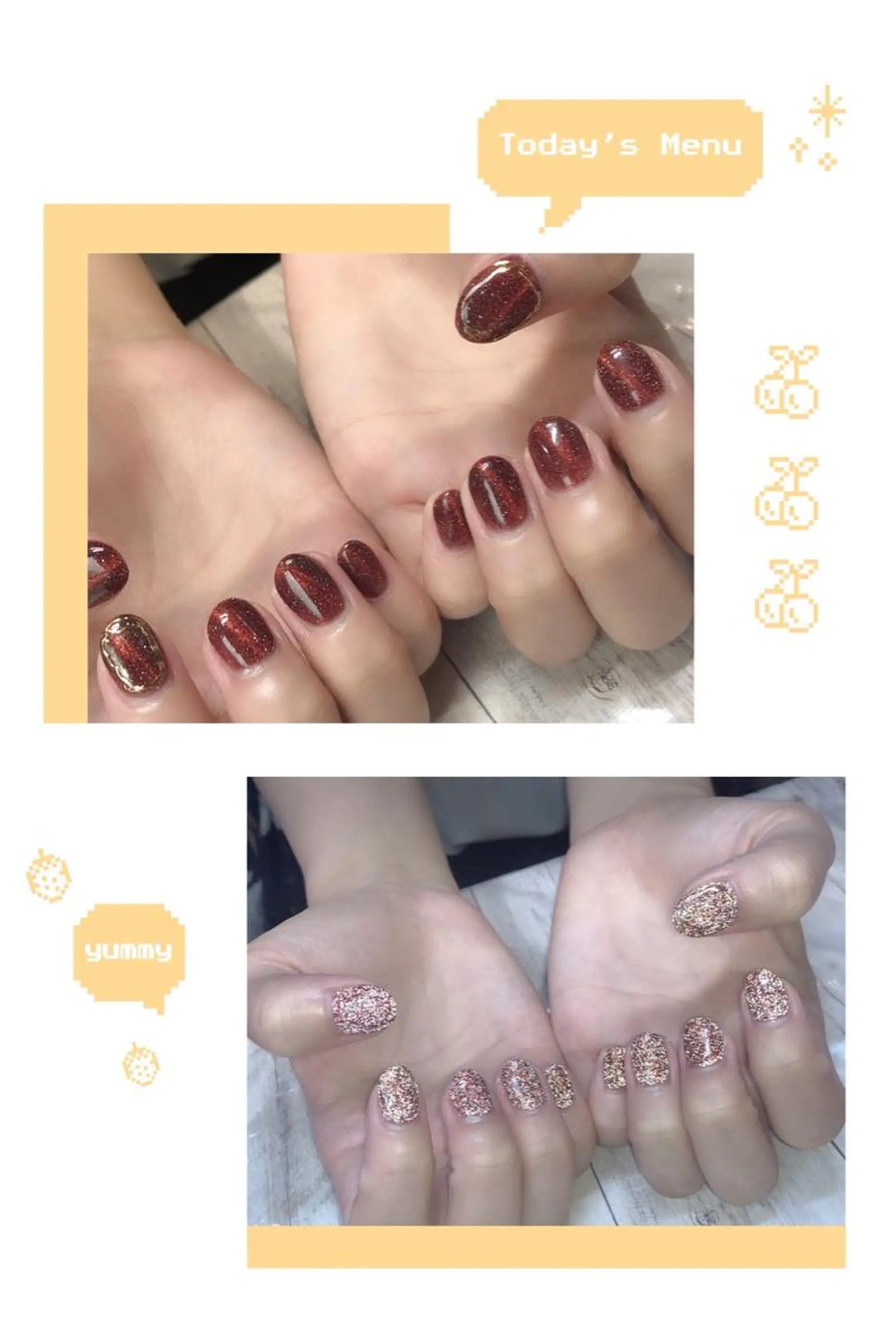 ネイル フラッシュネイル フラッシュマグ マグネットネイル マグネットワンカラー ワンカラーネイル 💎Guarendo💎錦糸町店所属・✨アン ミユ✨のネイルデザイン