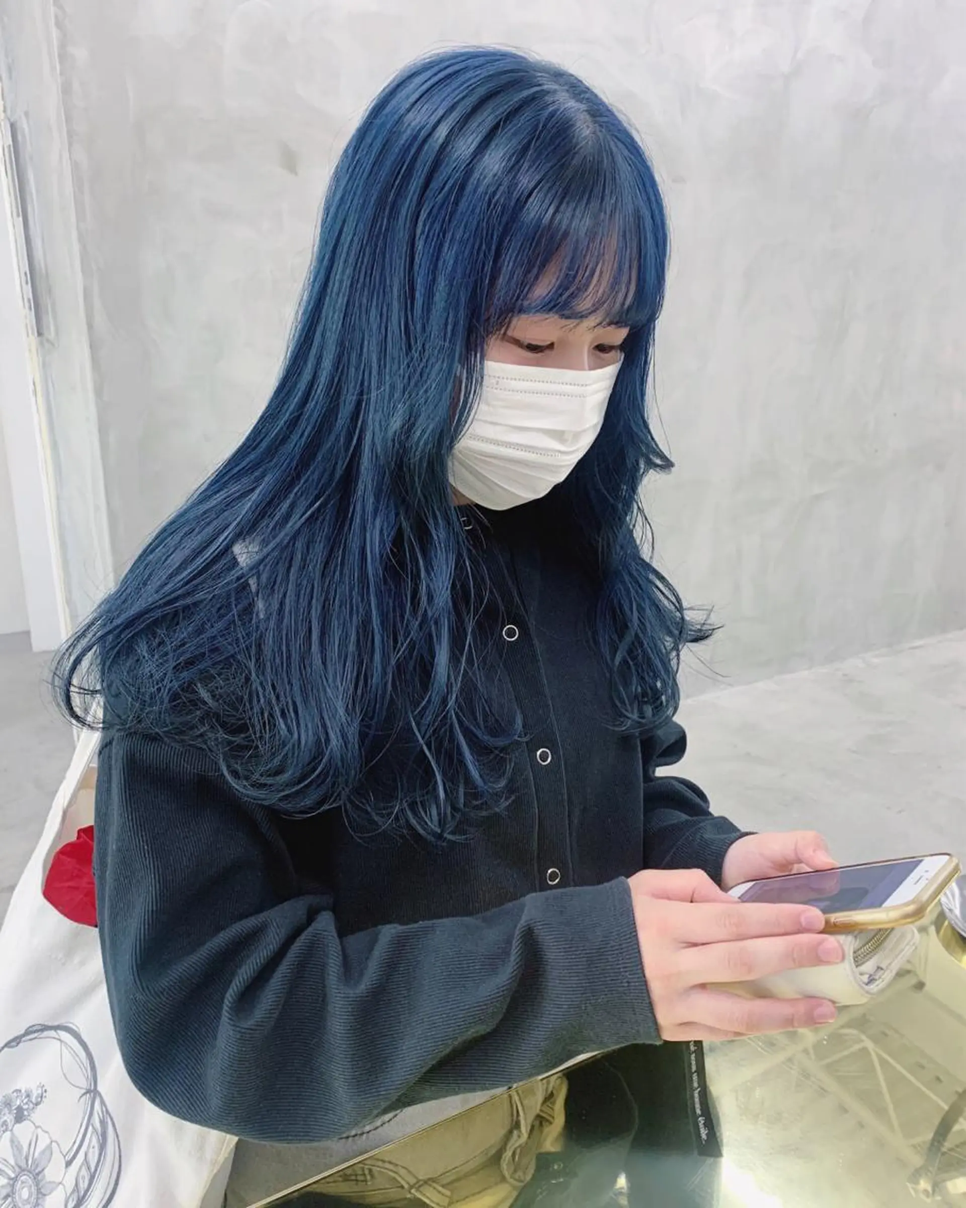 ロング カラー ブームボックス所属・🐝ハイトーンカラー hachi🐝のヘアスタイル