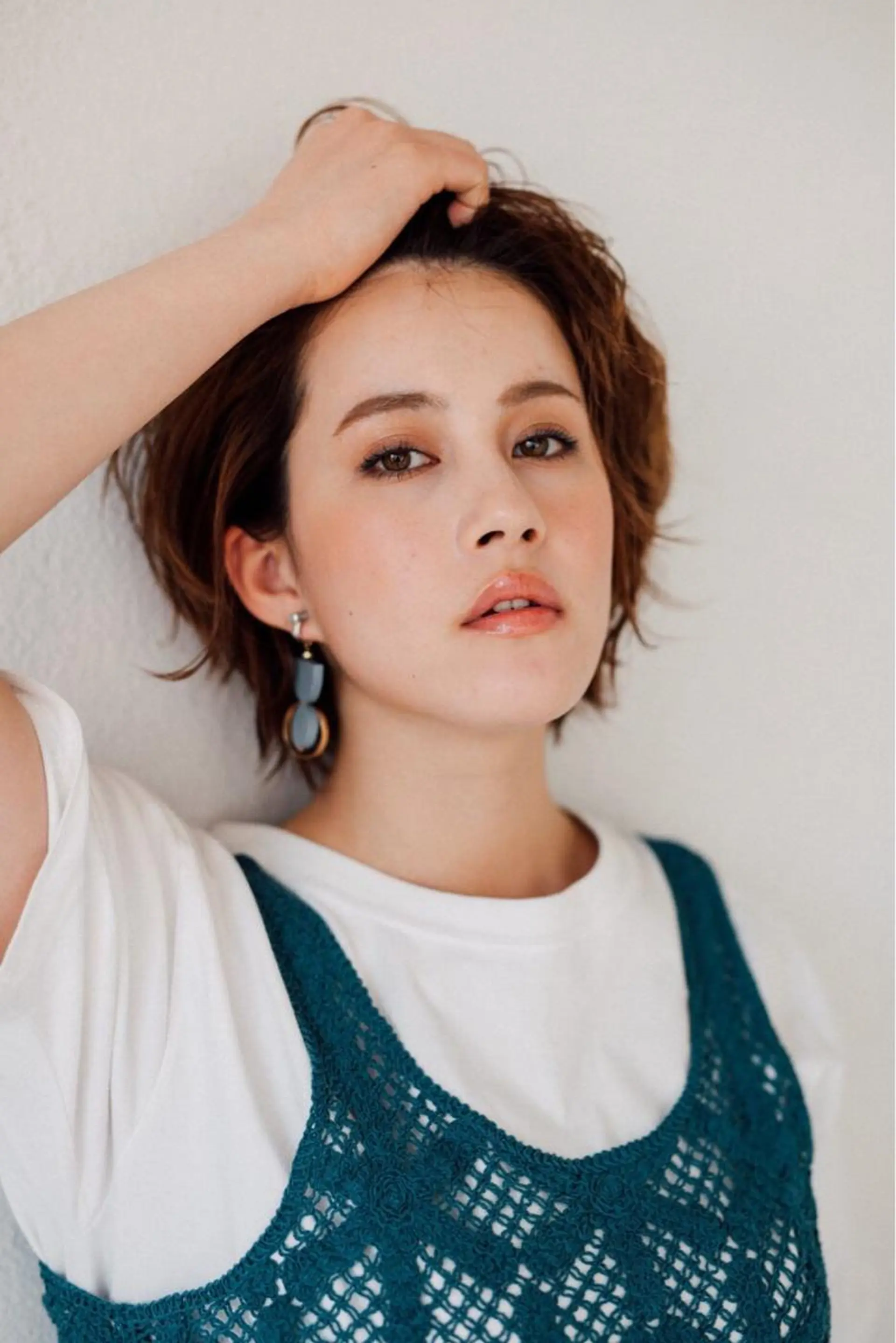 ミディアム -5歳大人ﾊｲﾗｲﾄ ✨津嘉山のヘアスタイル