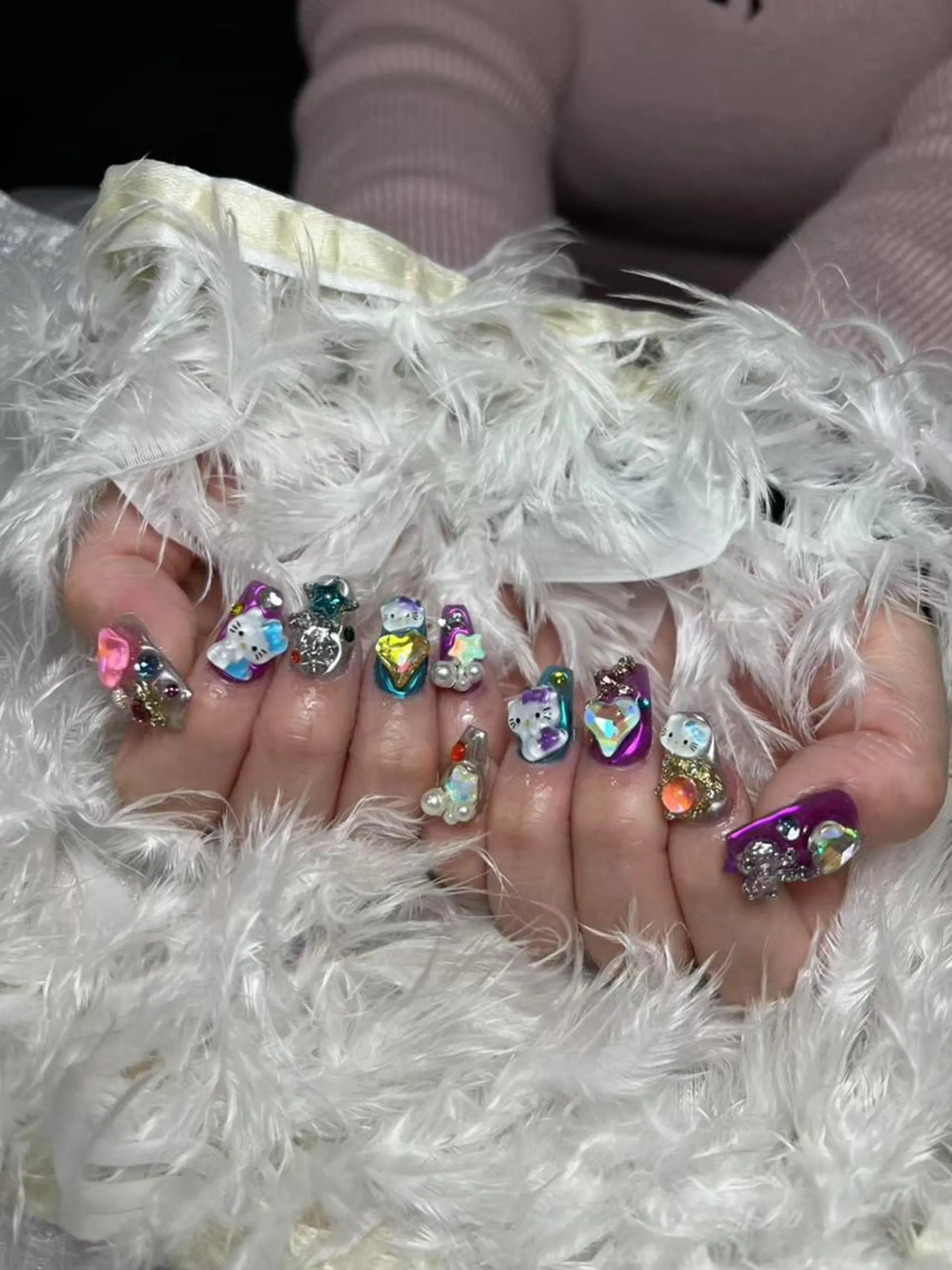 ネイル ハンドネイル ハンドケア DEMAIN- 🌹のネイルデザイン