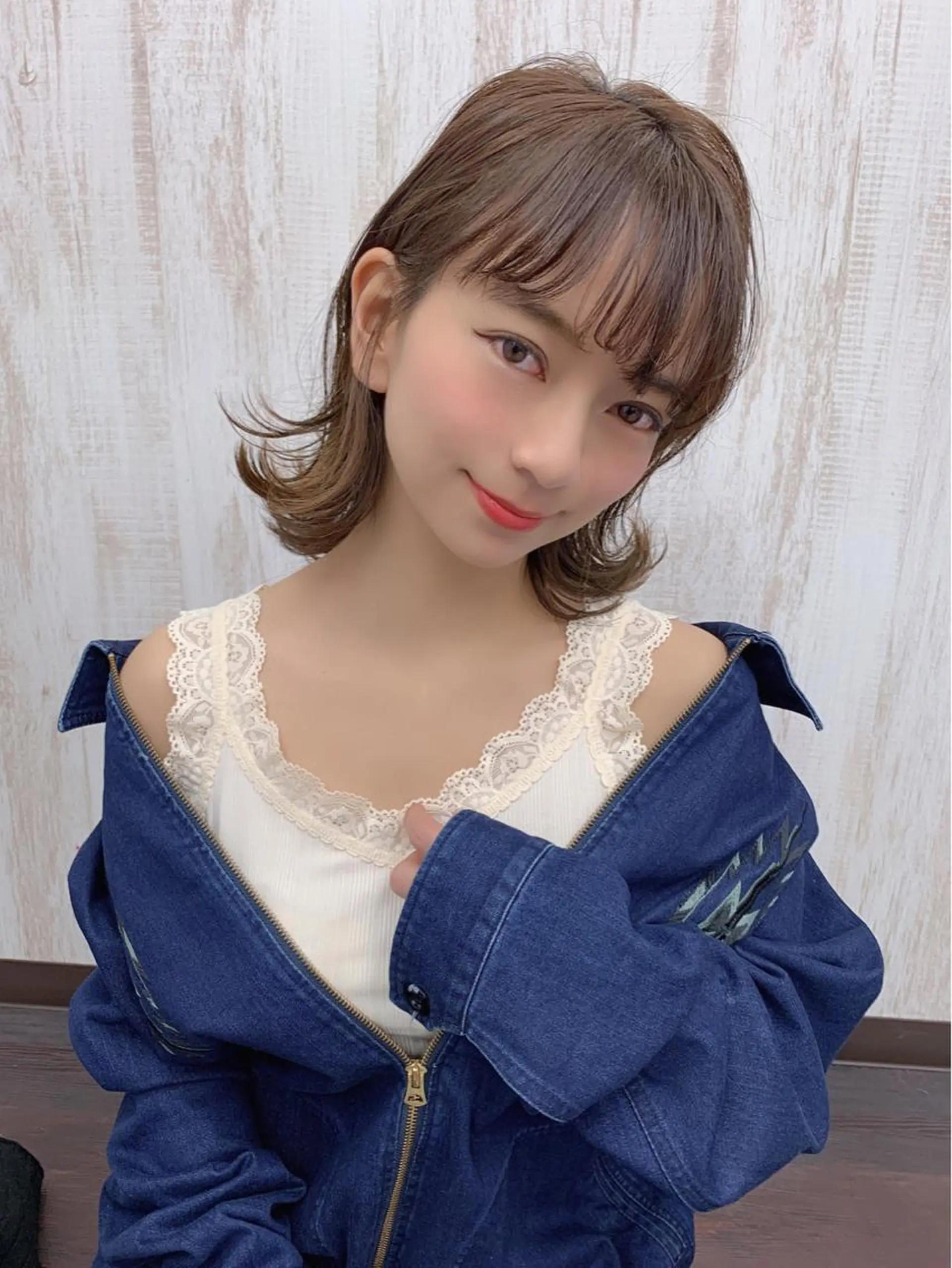 ミディアム lamie by melt 吉祥寺 【ラミエ バイ メルト】所属・【ミニモ公認】*似合 わせ職人*滝田拳史のヘアスタイル