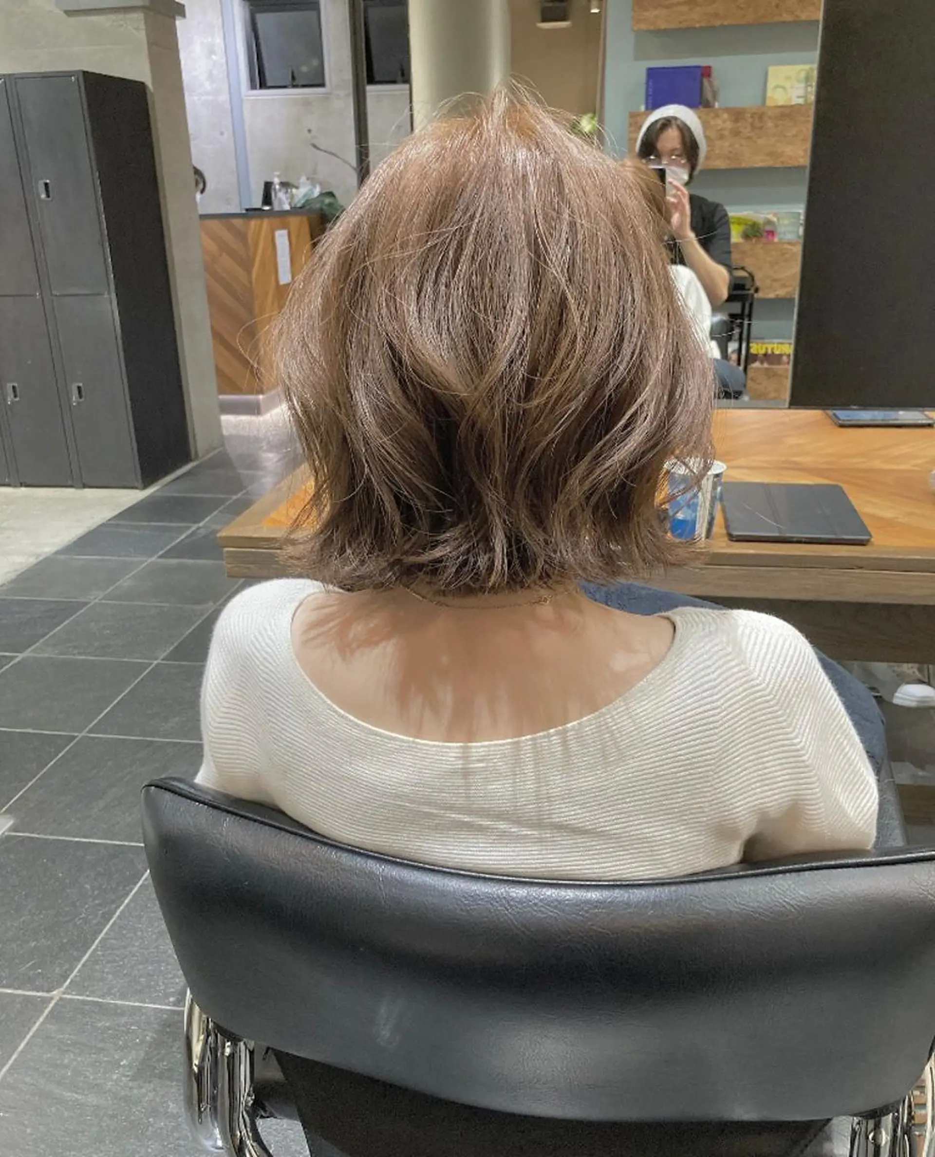 ショート カラー カット トリートメント は まべのヘアスタイル