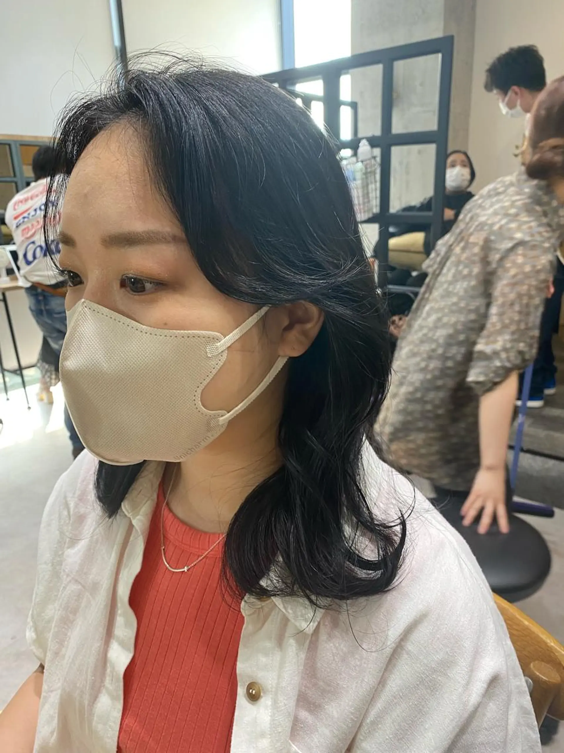 ミディアム カット ヘアカラー トリートメント Dxxxx III所属・女性目線の大人 メンズ*Ayakaのヘアスタイル