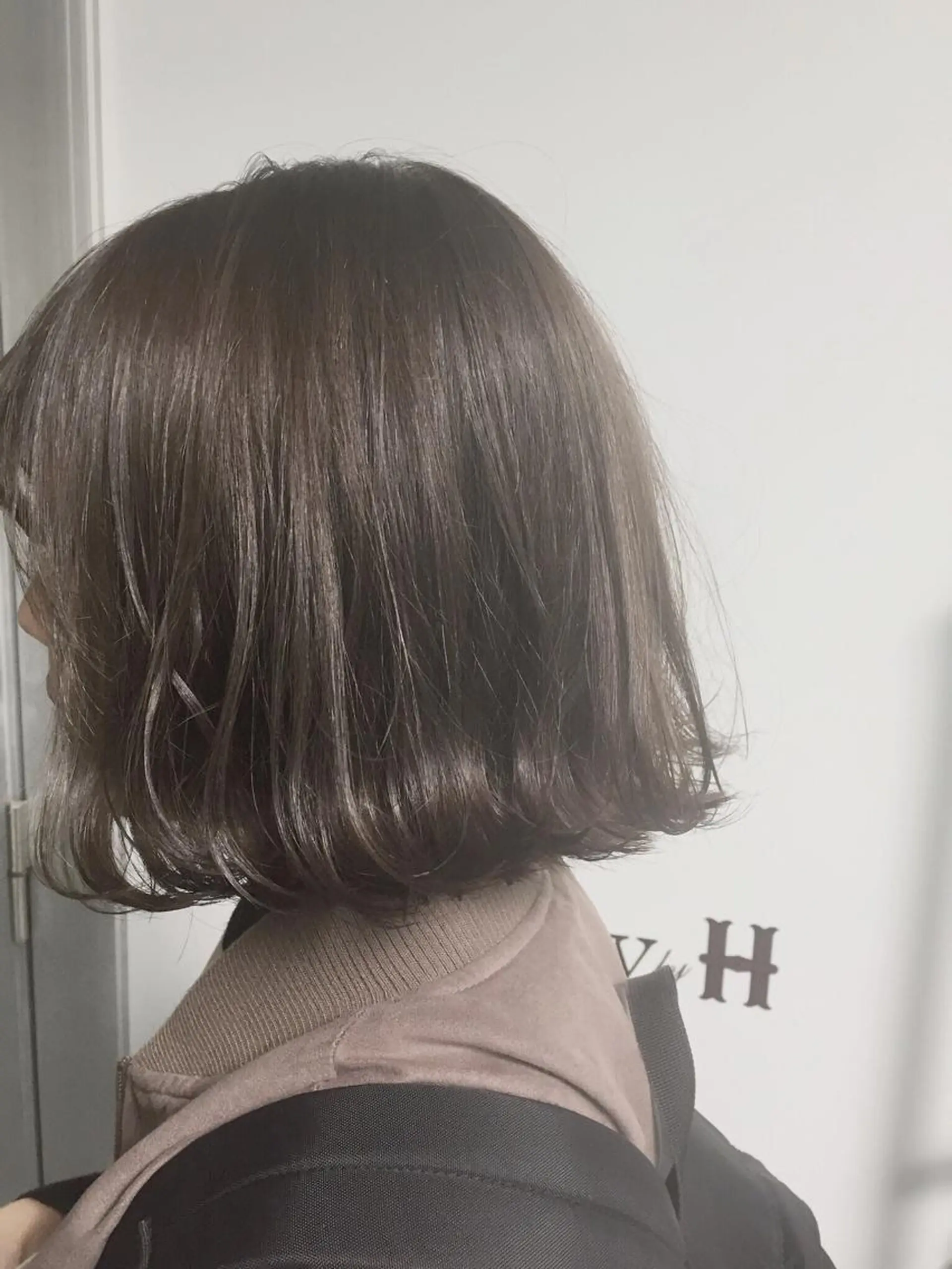 ショート カラー アッシュ ベージュカラー 倉家 聖のヘアスタイル