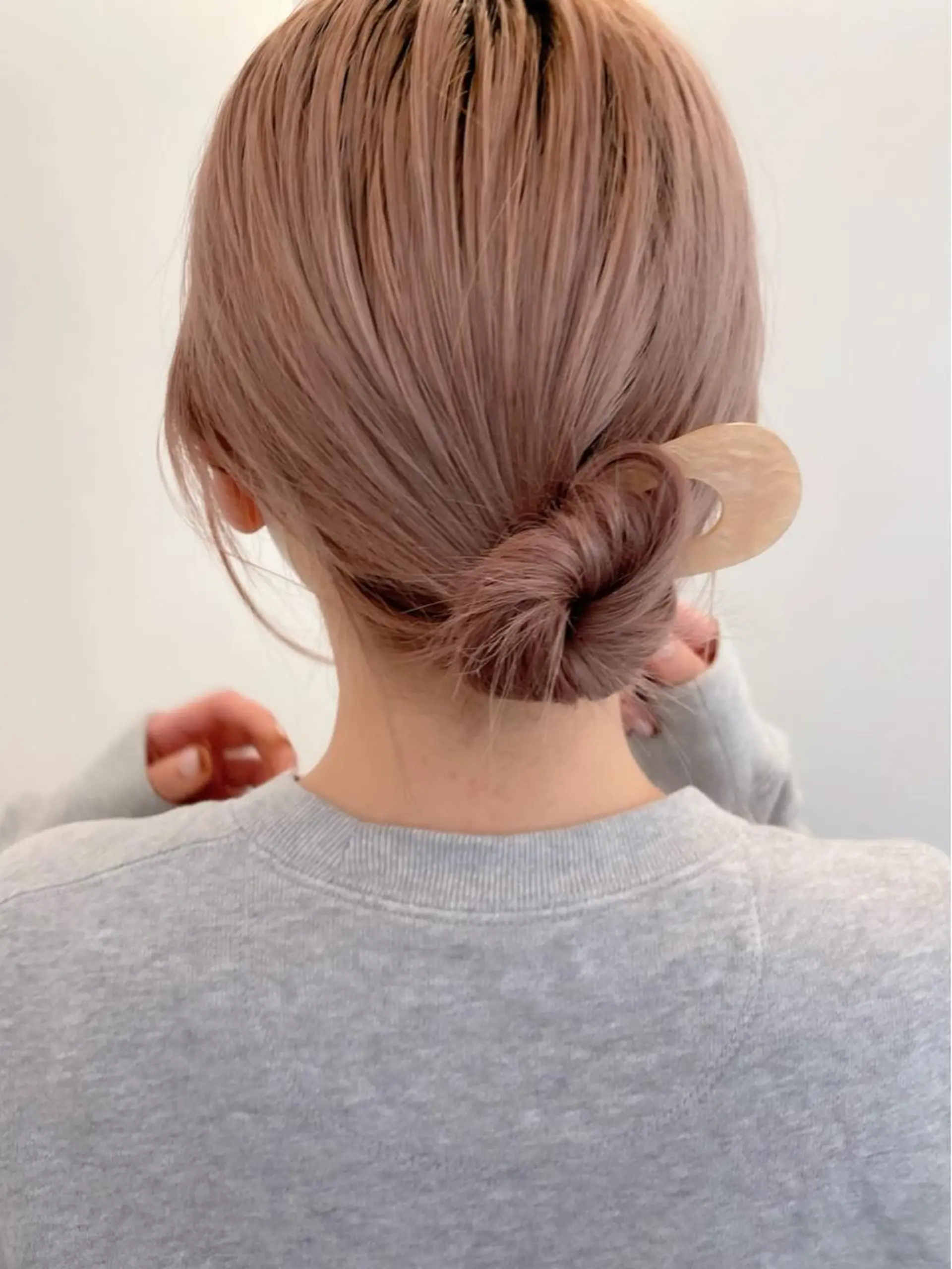 ミディアム カラー ヘアアレンジ 💖美髪矯正💖 辻未侑のヘアスタイル