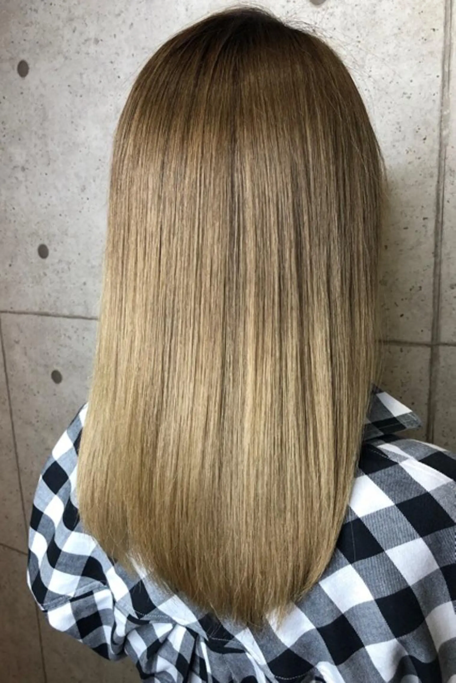 セミロング パーマ カット トリートメント ✨髪質改善✨ 田西　基彦のヘアスタイル