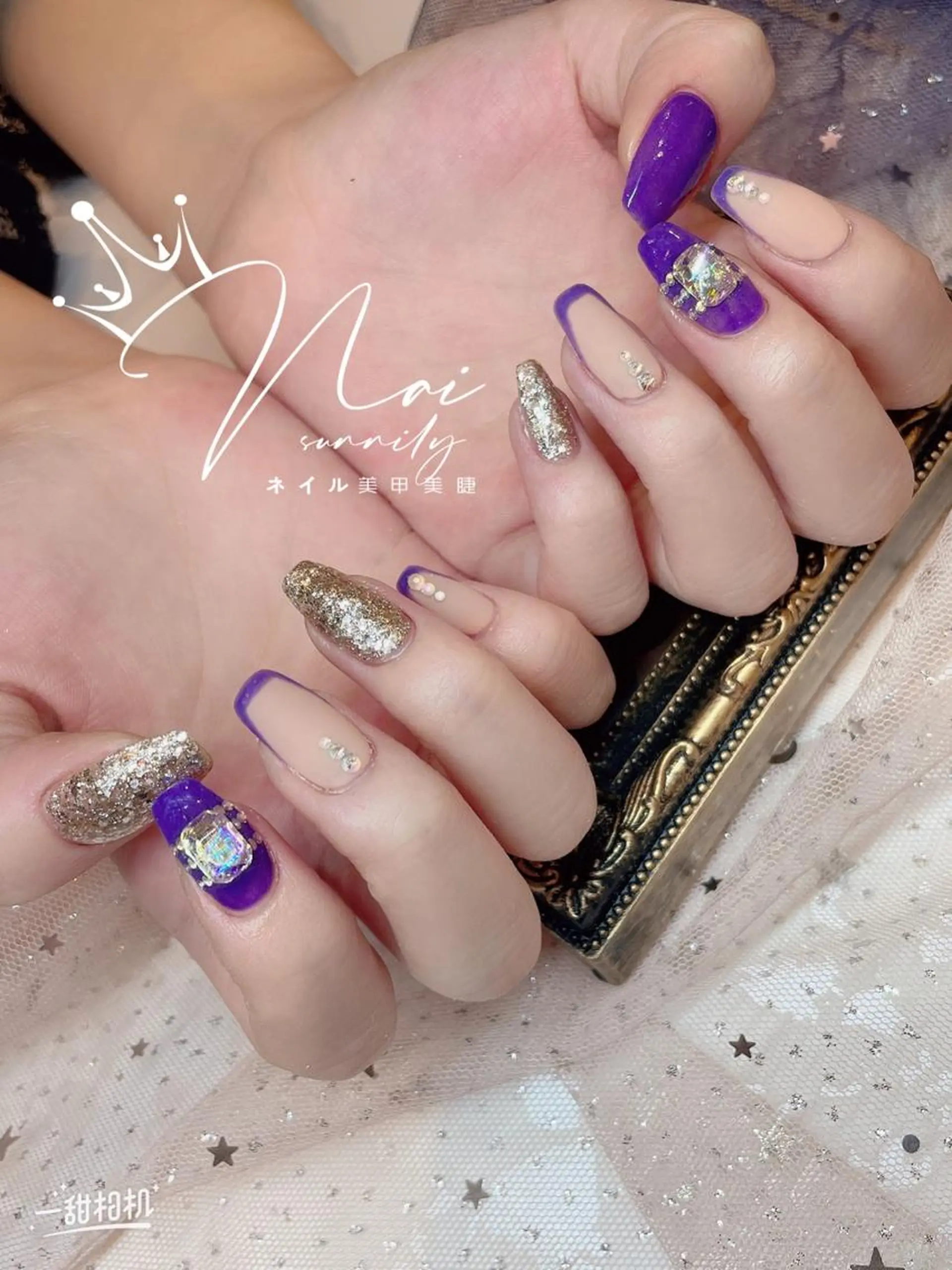 ネイル 長さだし専門店 M2　rikaのネイルデザイン