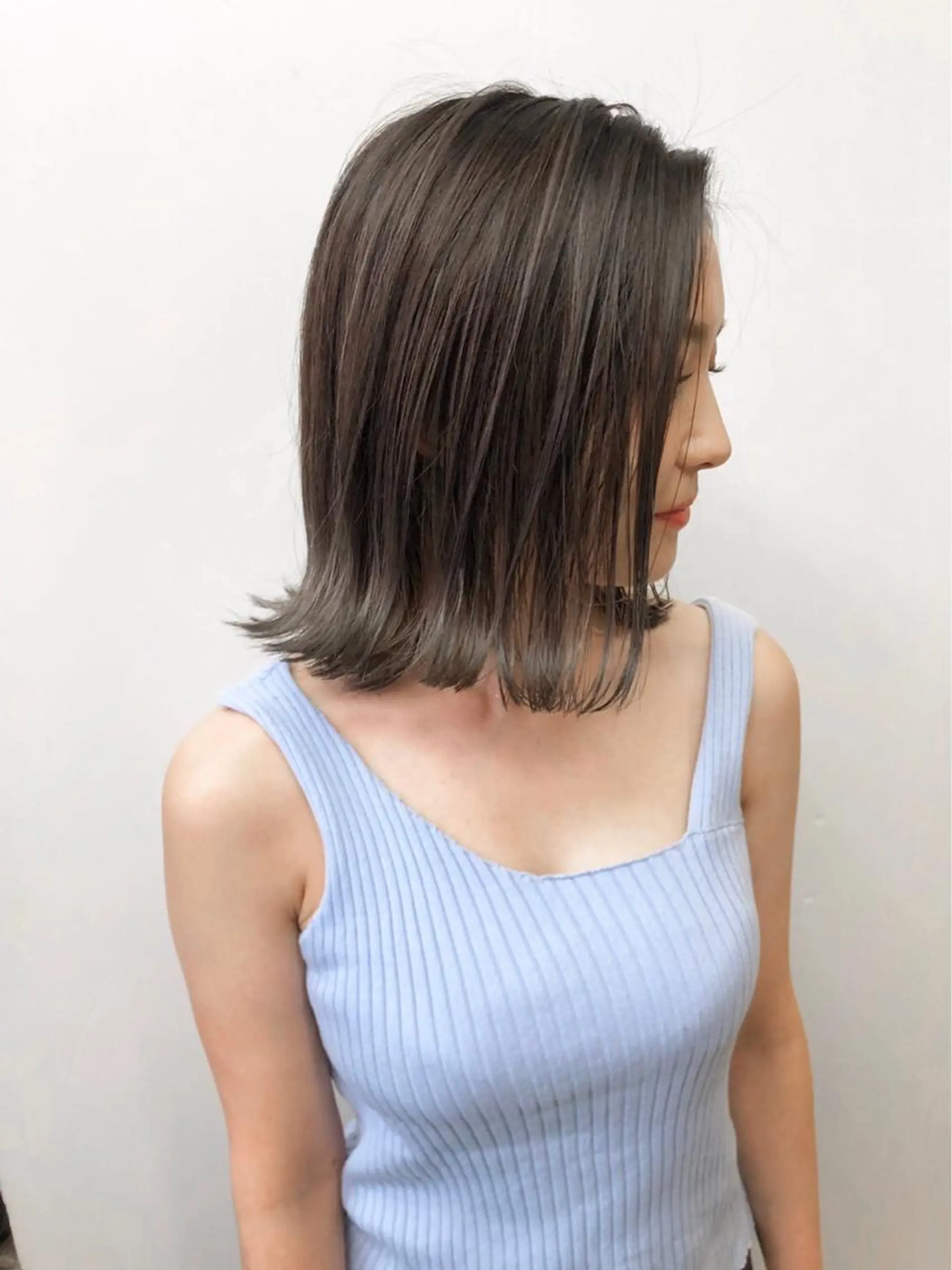 ミディアム カラー Blanche by artina川崎店所属・ゆう🫧 透明感/ハイトーンのヘアスタイル