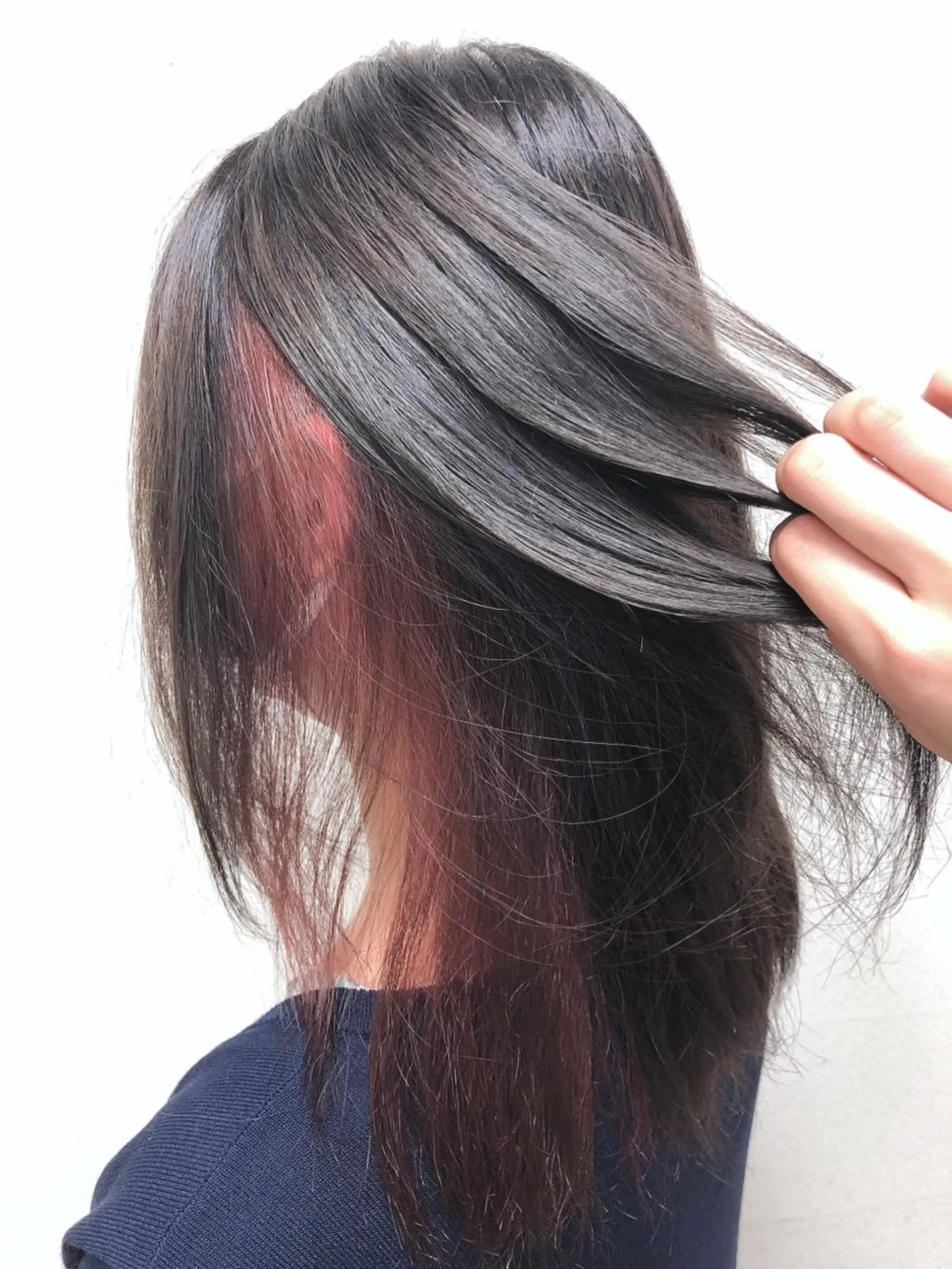 ミディアム ヘアカラー 阿部 美咲のヘアスタイル