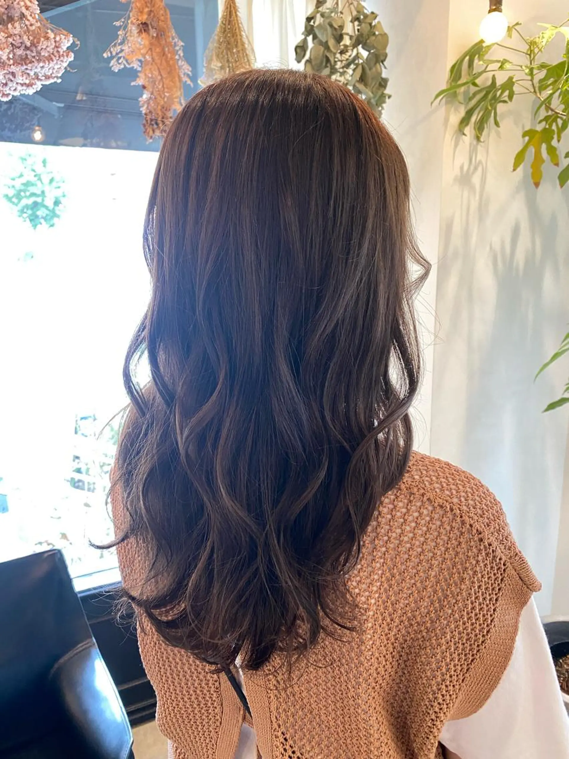 セミロング カラー ducha所属・DUCHA Tomida naoのヘアスタイル