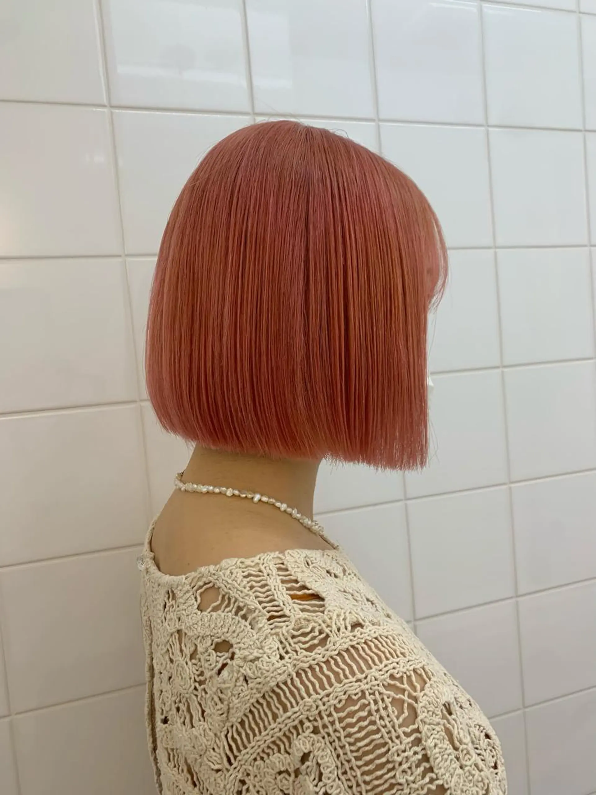 ショート カラー ヘアアレンジ 🧨ブリーチー×ボブ レイヤー💎じゅえるのヘアスタイル