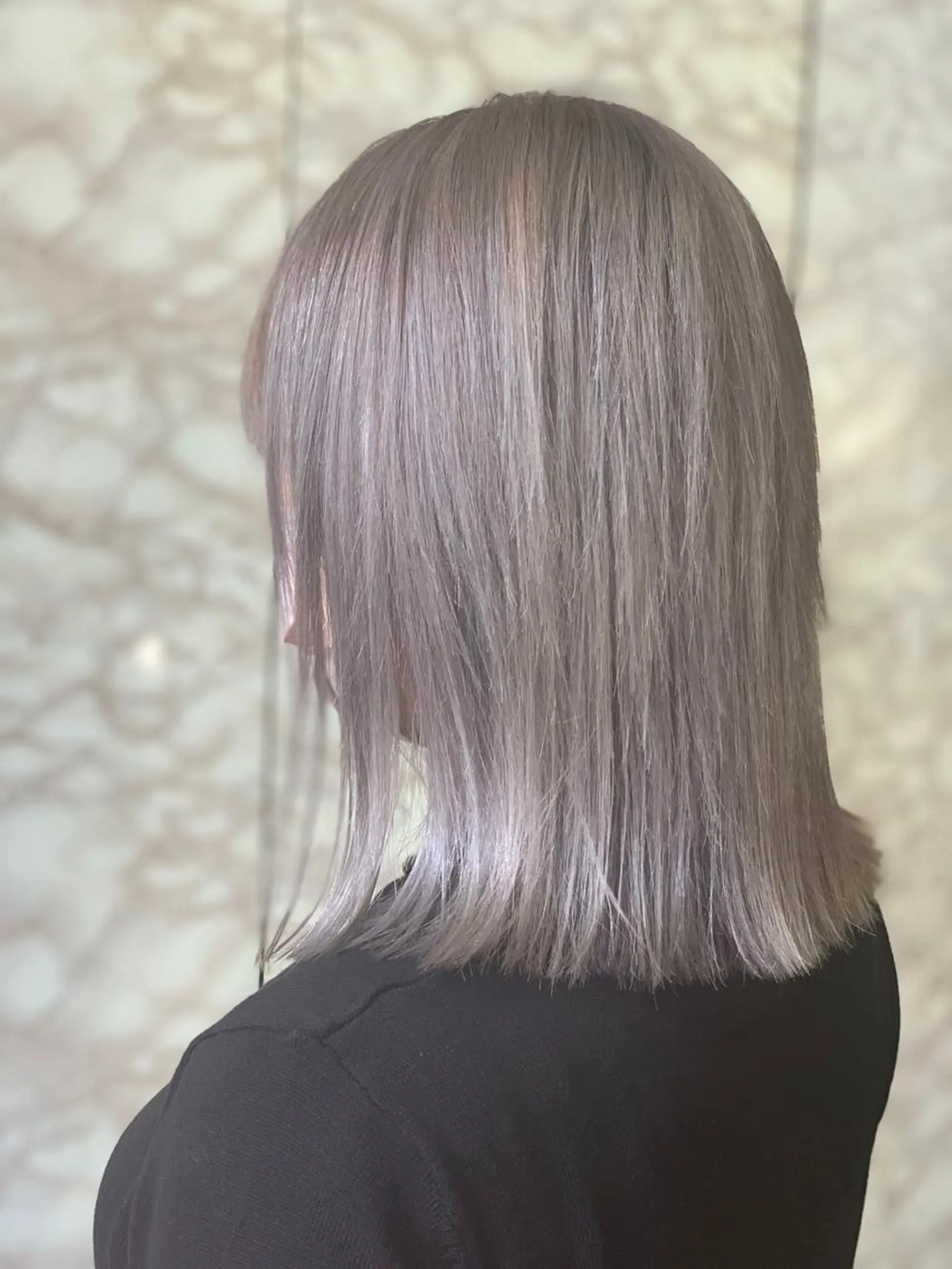 ミディアム カラー グレージュカラー🤎 mai🤎のヘアスタイル