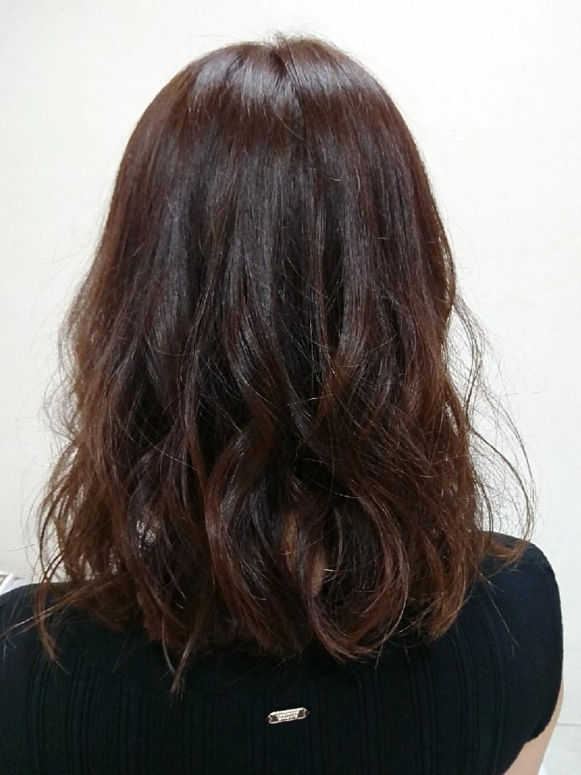 ミディアム カラー nagane sayakaのヘアスタイル