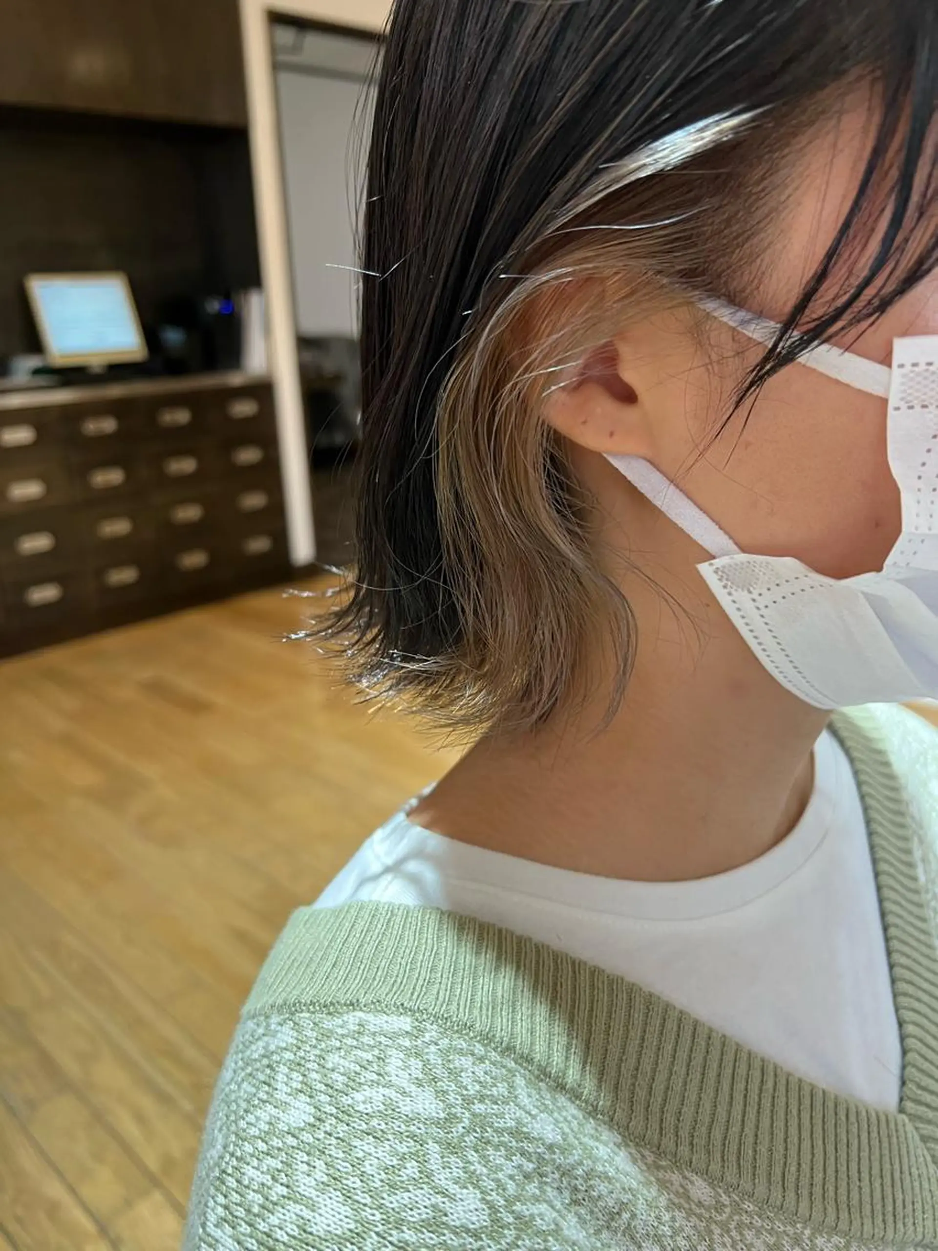 カラー 毛流れフェザー スタイル🔹竹内凌のヘアスタイル