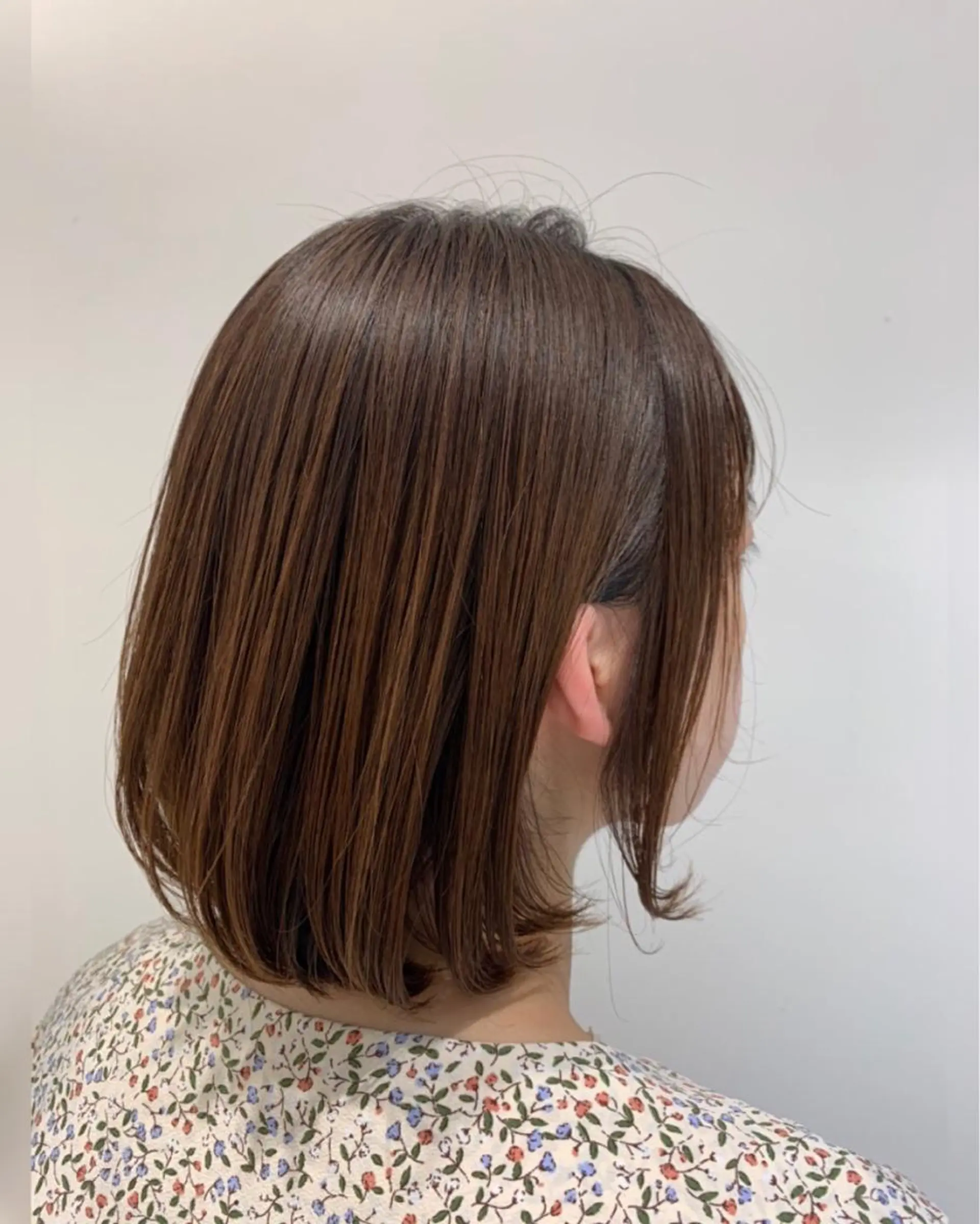 ミディアム 縮毛矯正、髪質改善／ 松田 龍之介のヘアスタイル