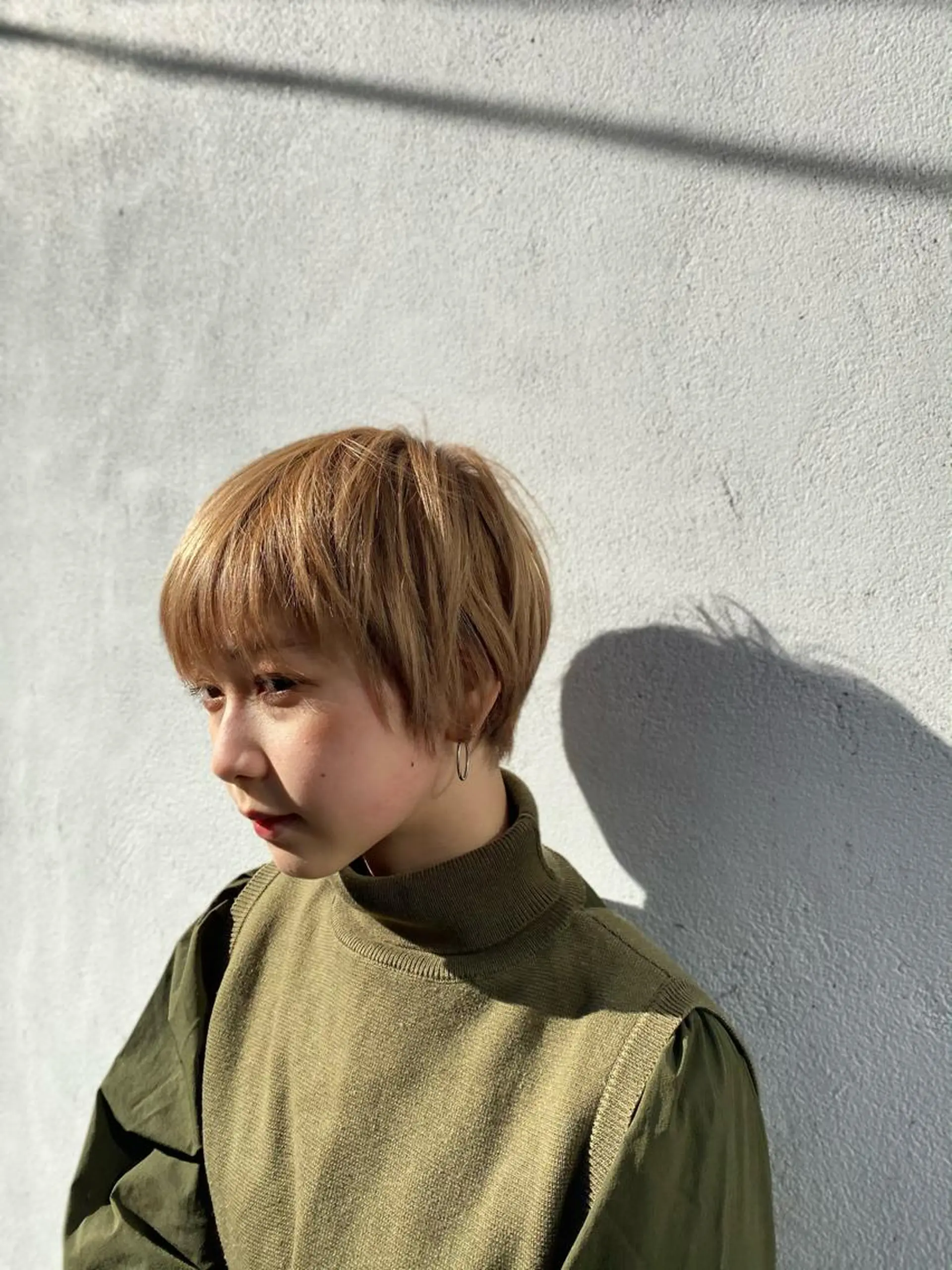 ショート カラー メンズ特化 刈り上げない/金井のヘアスタイル