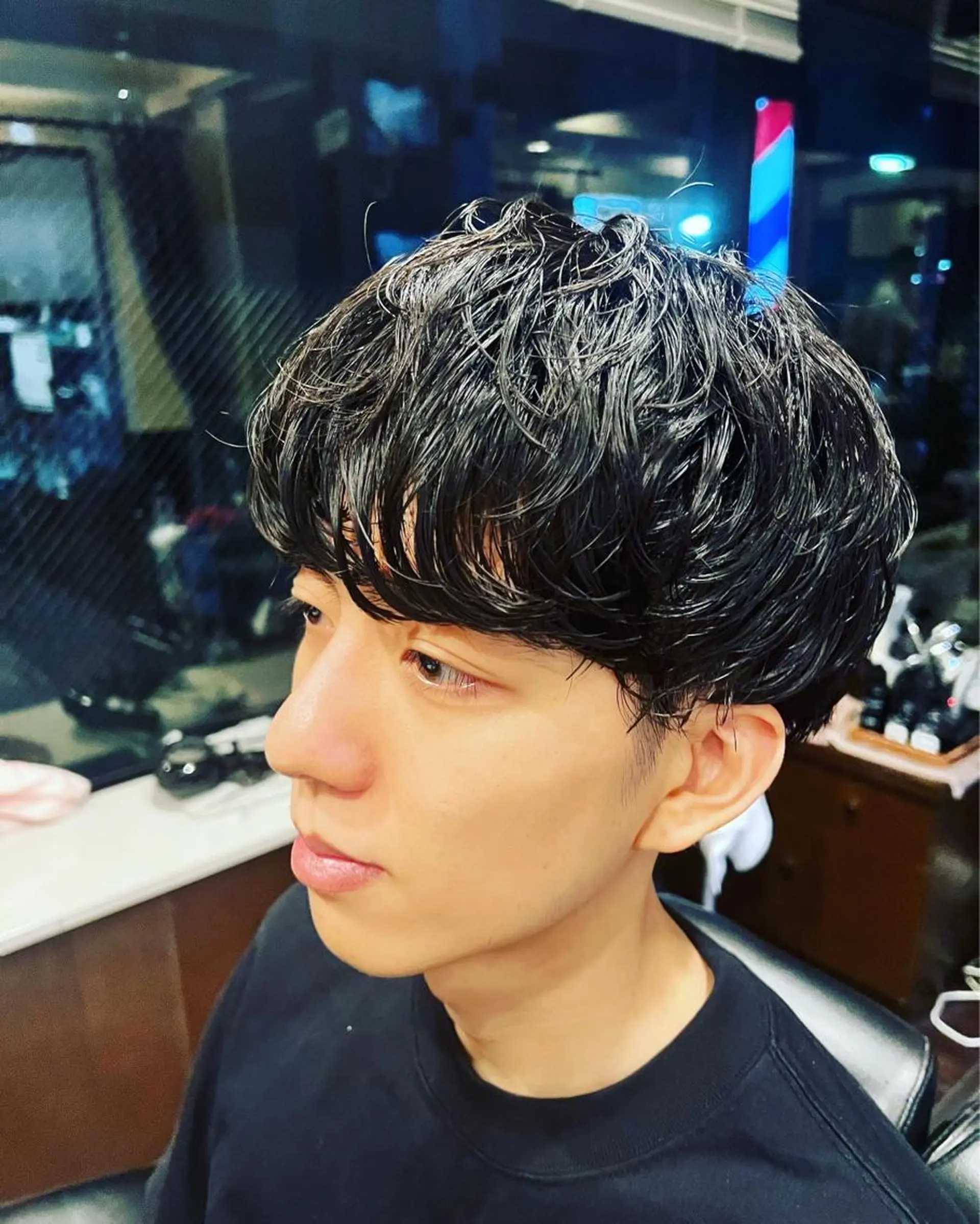 ショート 銀座バルビエグラン 角田雅樹（夜限定）のヘアスタイル