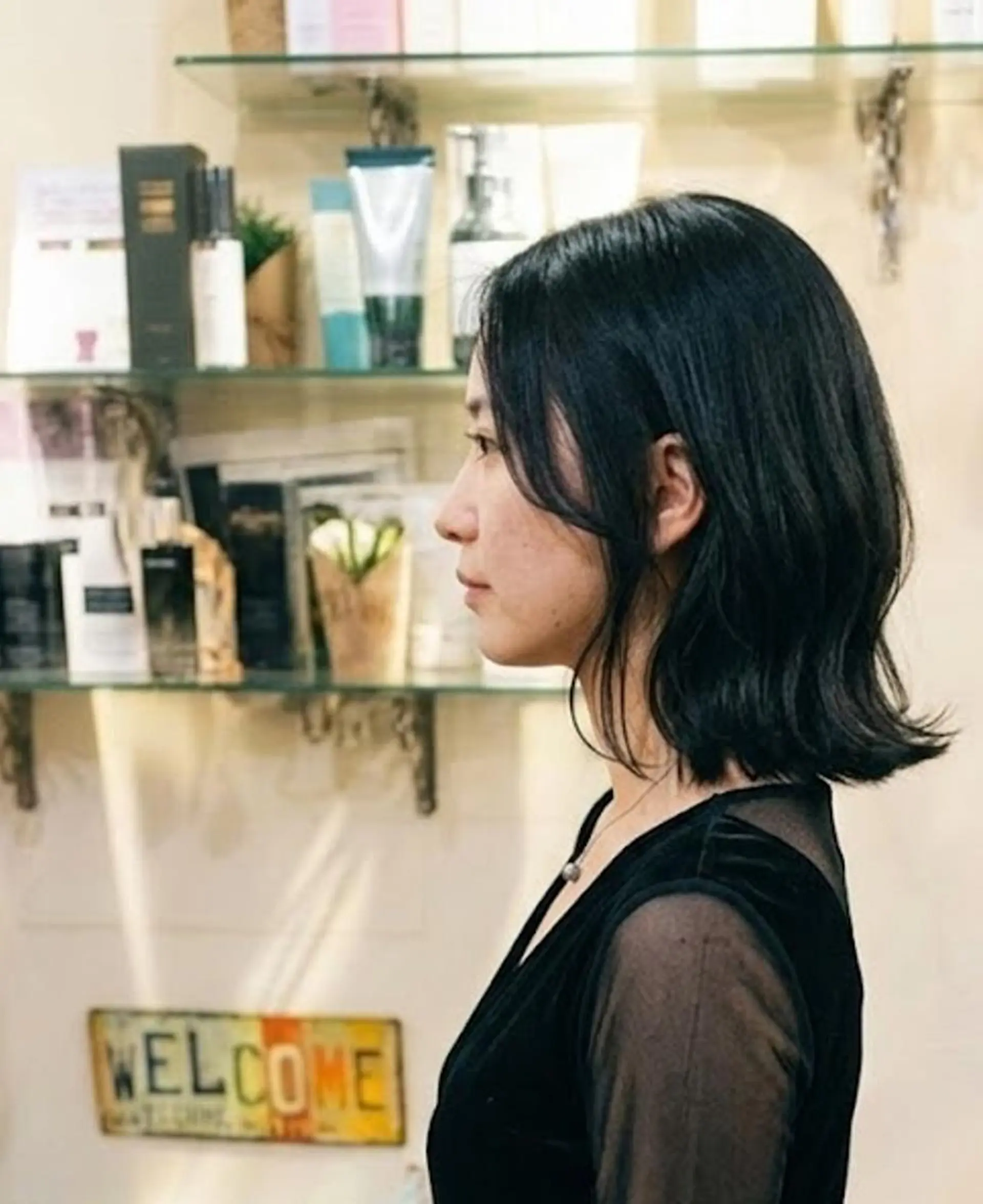 ミディアム ボブ 小顔カット カット トリートメント ヘッドスパ flencia 丸 和博｜カットのヘアスタイル