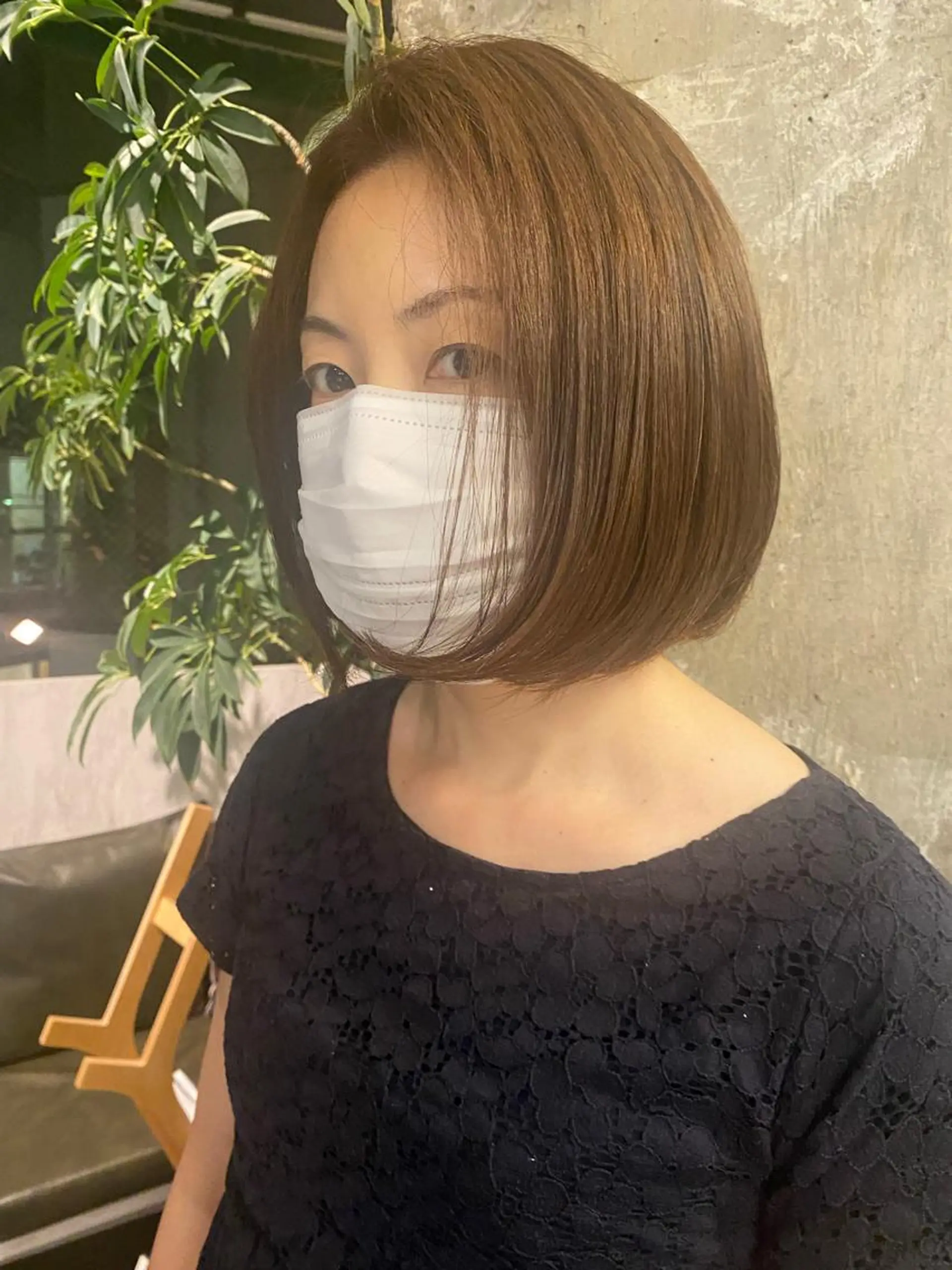 ショート カラー ROBBY所属・松井美樹/似合わせ ガーリー・韓国のヘアスタイル