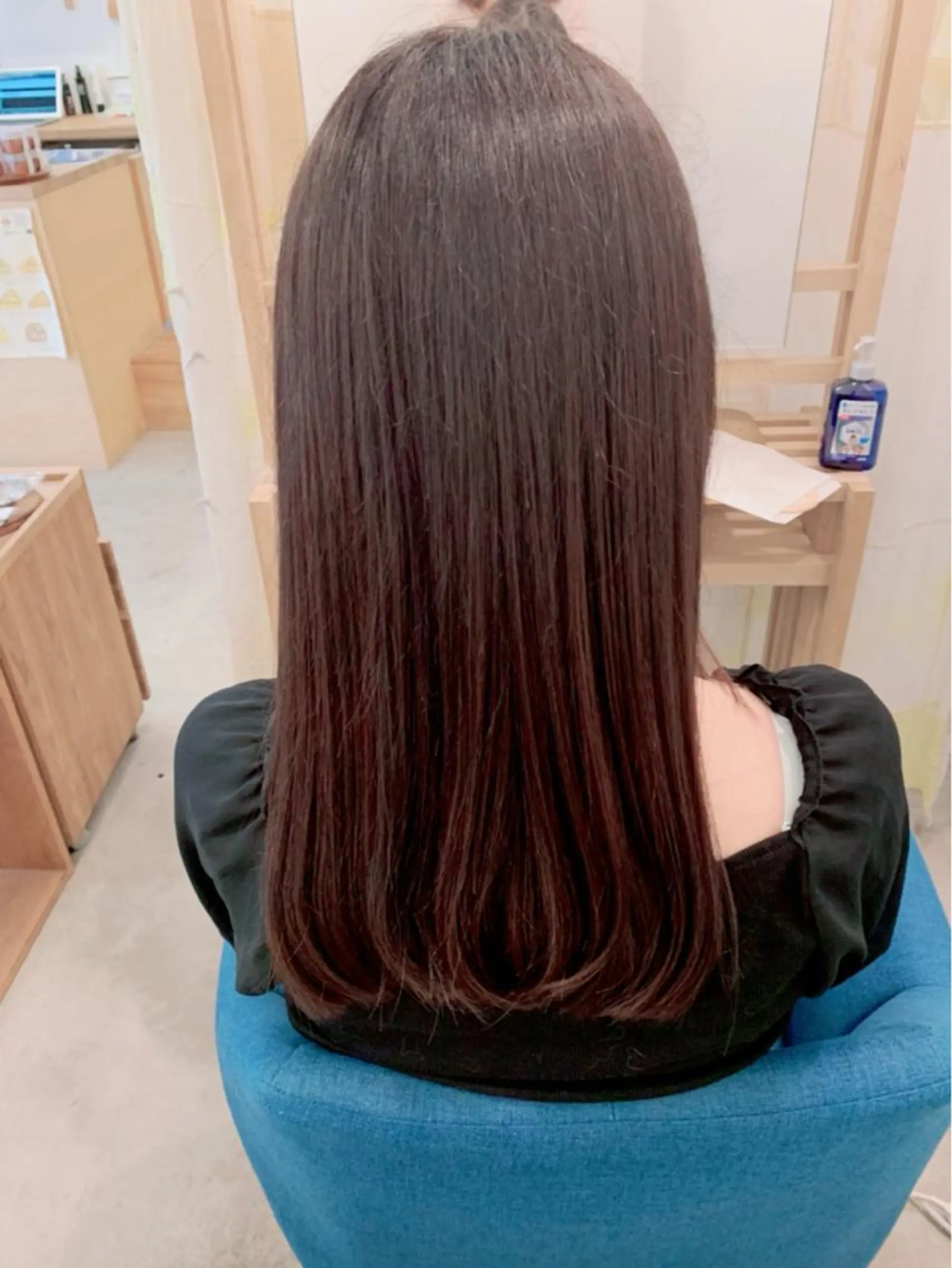 ロング カラー 【髪質改善】【美髪】 【ツヤ髪】ほしのちりのヘアスタイル