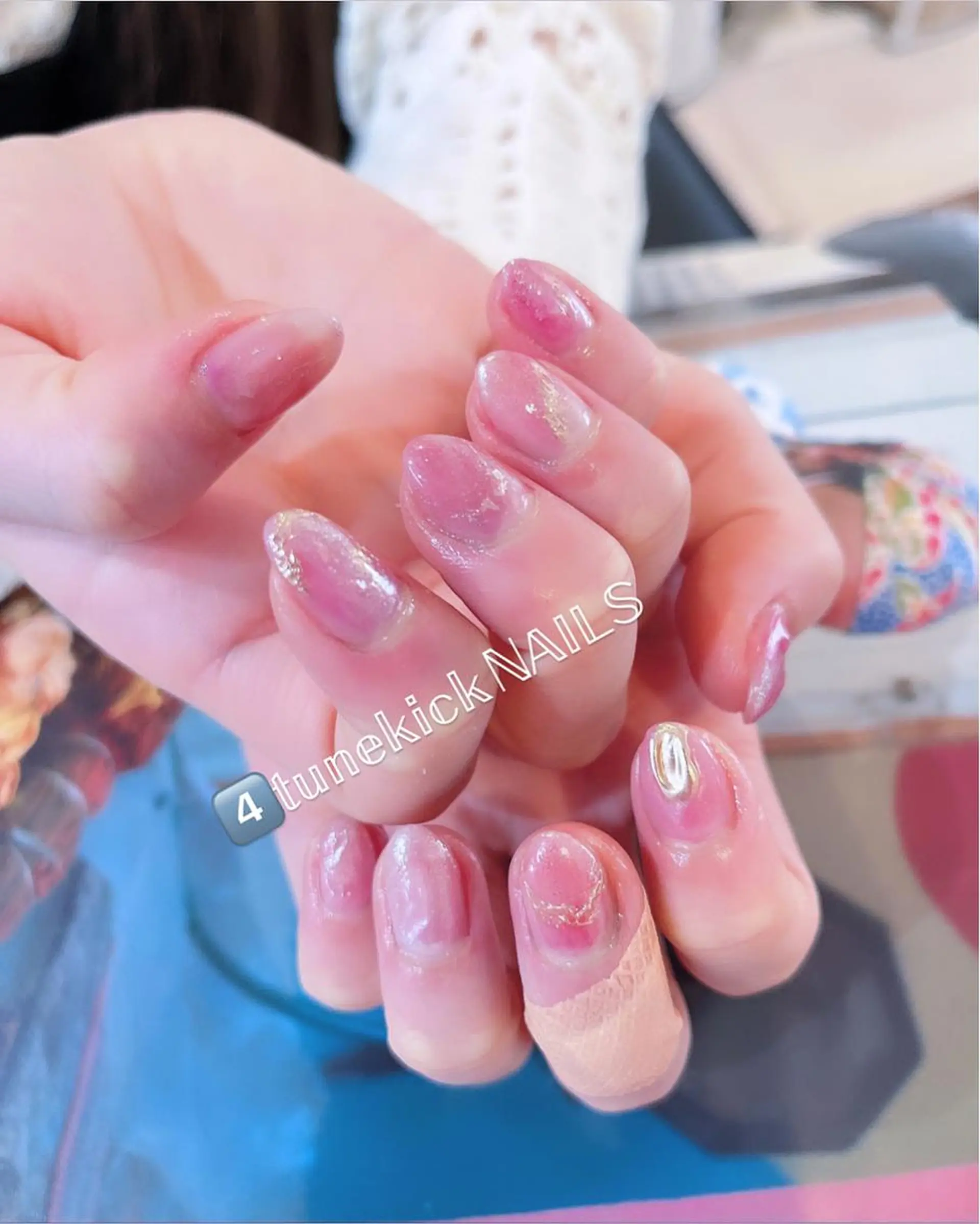 ネイル 4tunekick NAILS(フォーチュンキックネイルズ)所属・光森 淳子のネイルデザイン