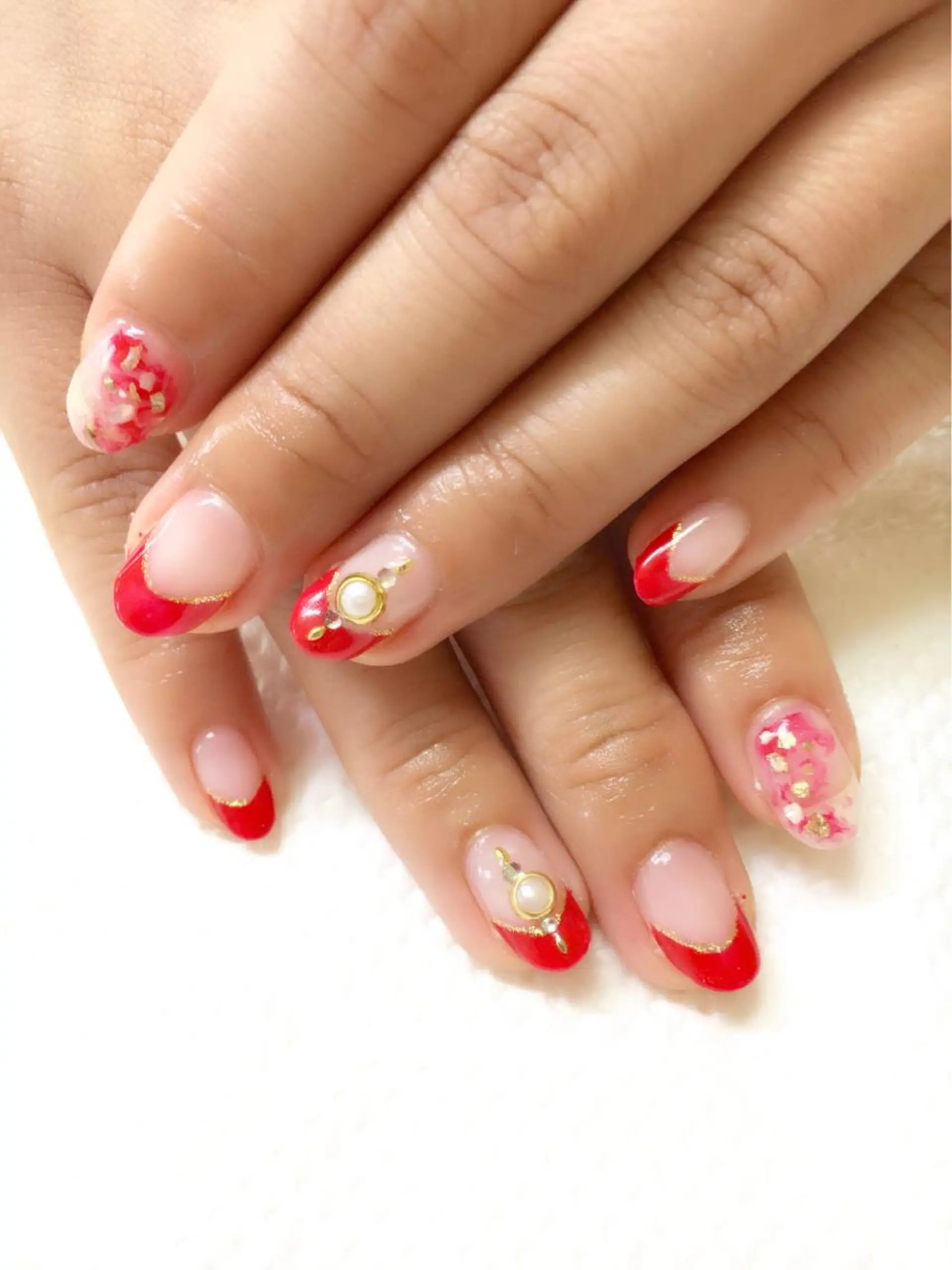 ネイル 持ち込み clover nailのネイルデザイン