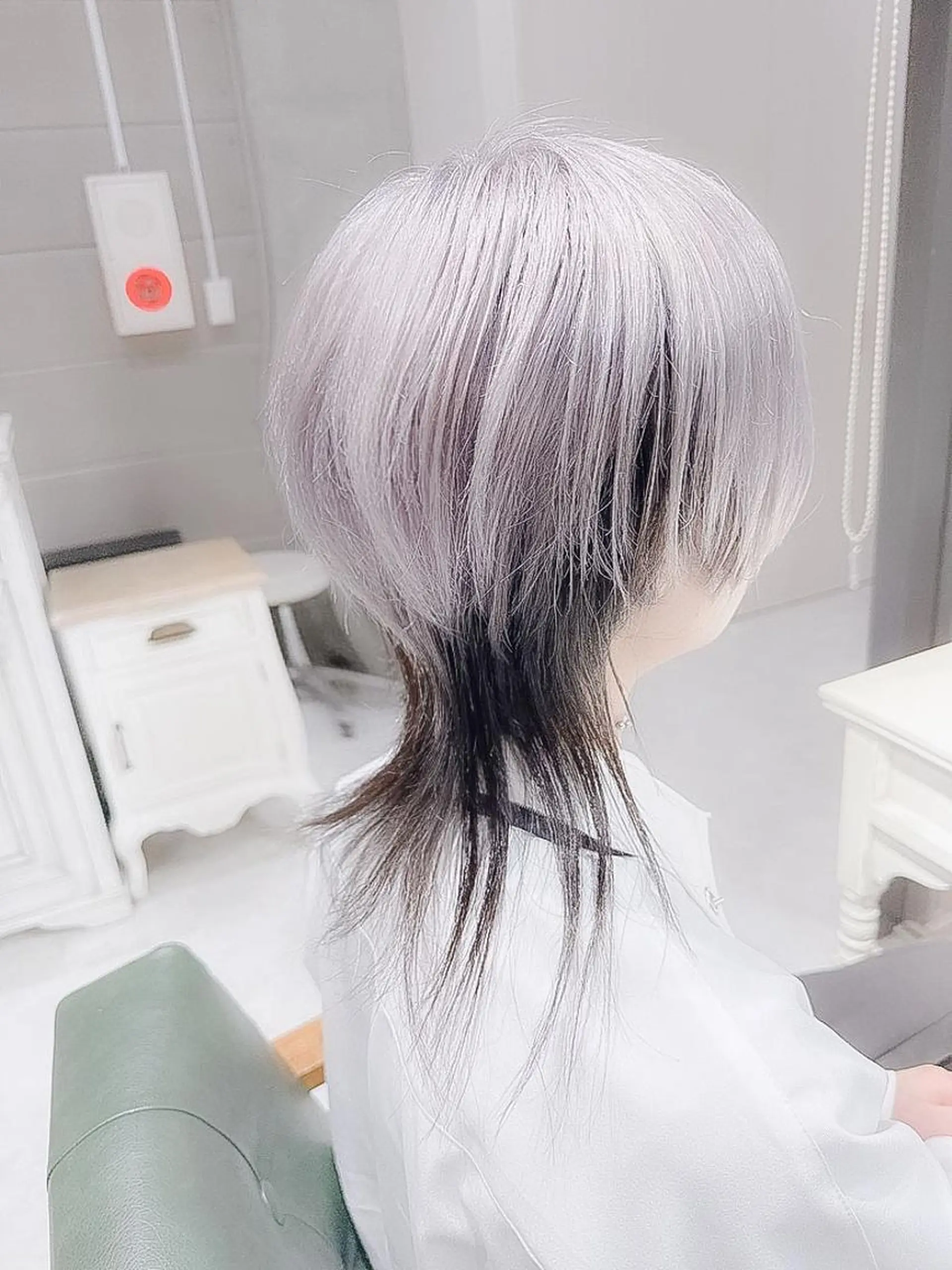 ショート カラー ブリーチ デザインカラー ダブルカラー ハイライトカラー インナーカラー モテ髪透明感❤️ デイズヘアカラーのヘアスタイル