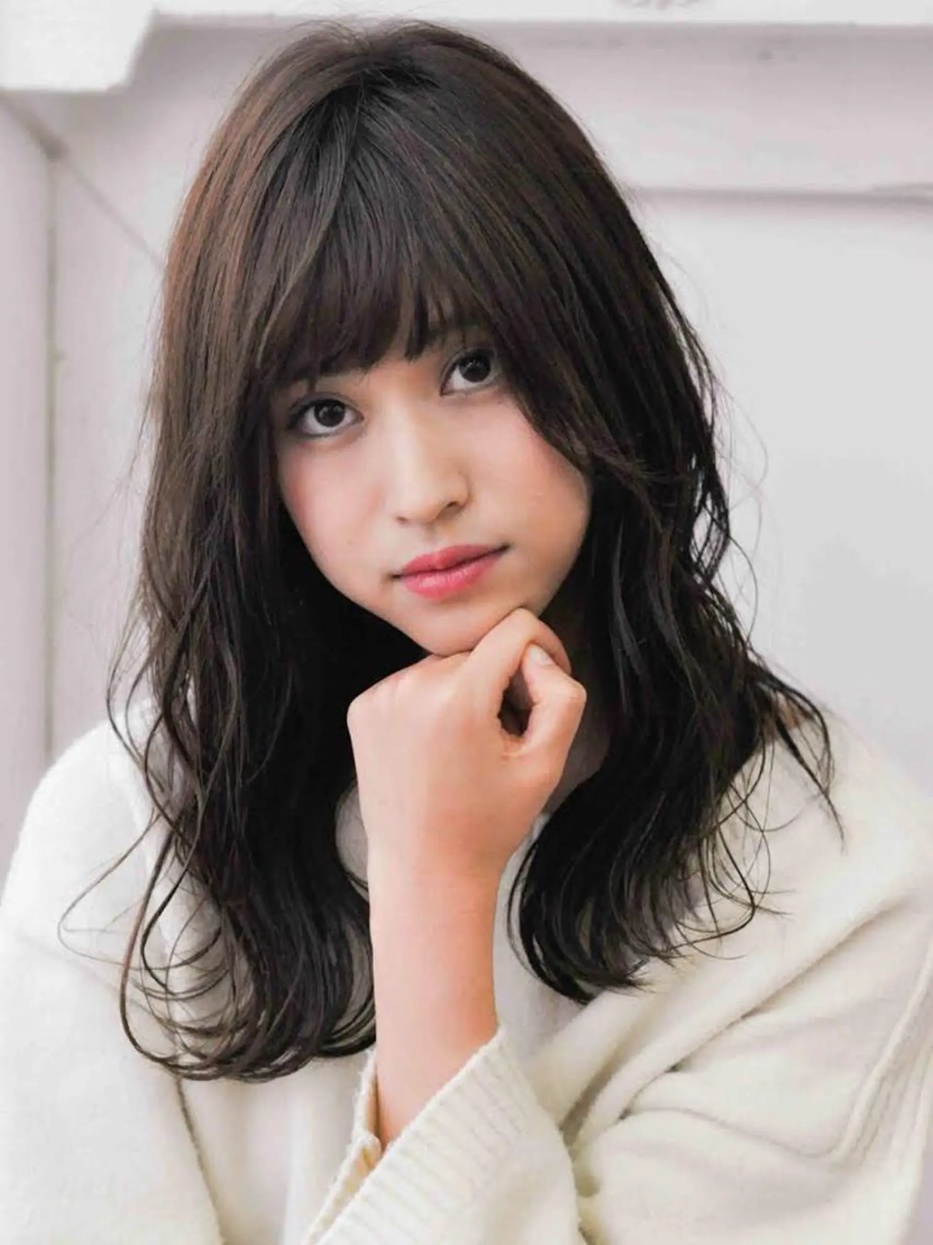 セミロング 大石 健太のヘアスタイル