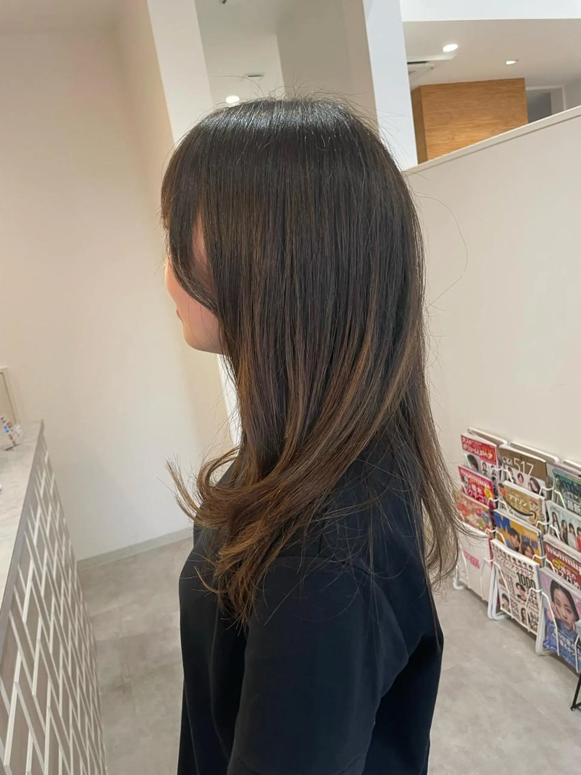 ロング no4ナチュラル戸祭所属・山越 美裕樹のヘアスタイル