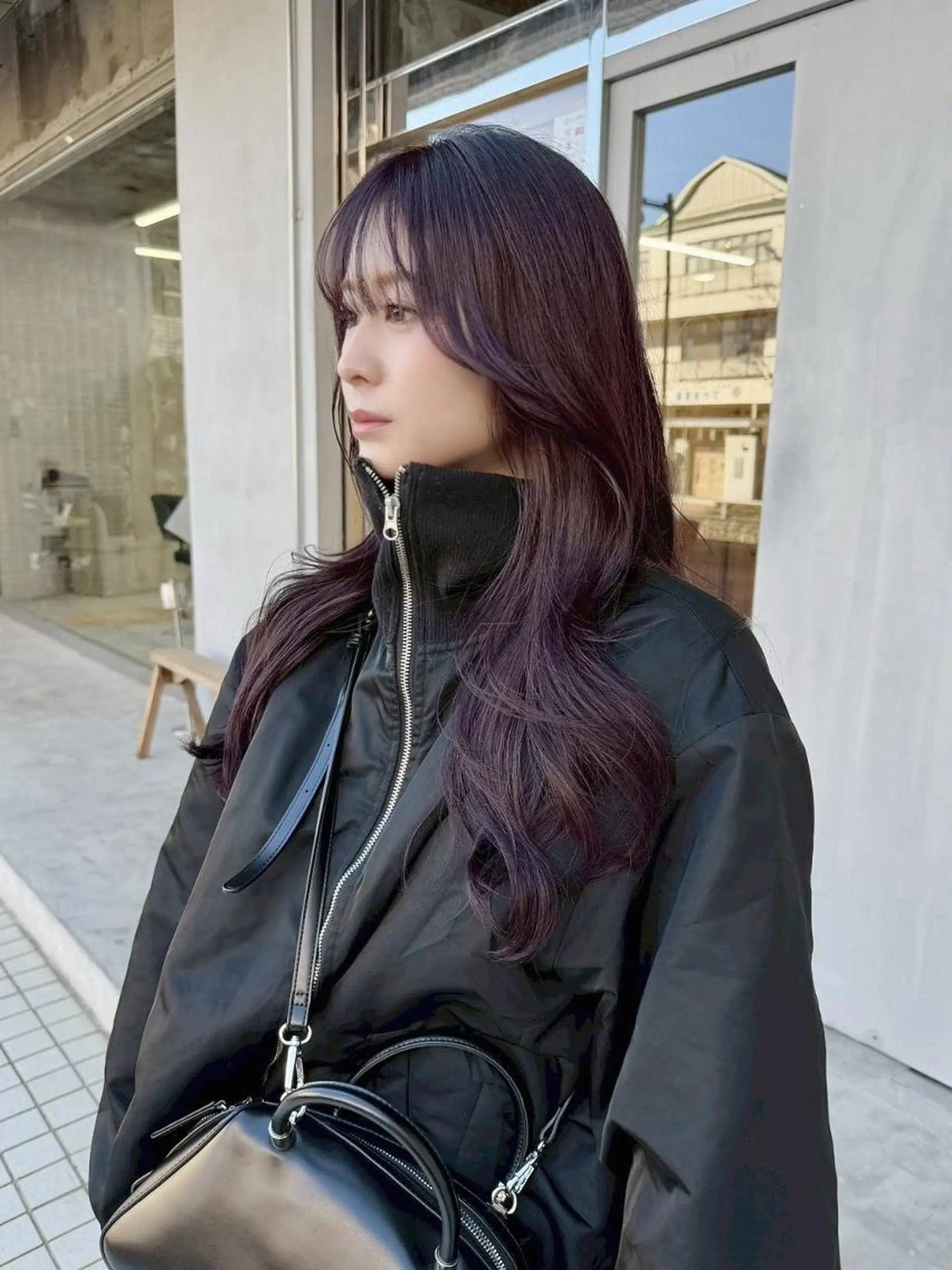 ロング カラー 透明感カラー ヘアカラー トリートメント 韓国/ボブ/まつパ 🩰aikaのヘアスタイル