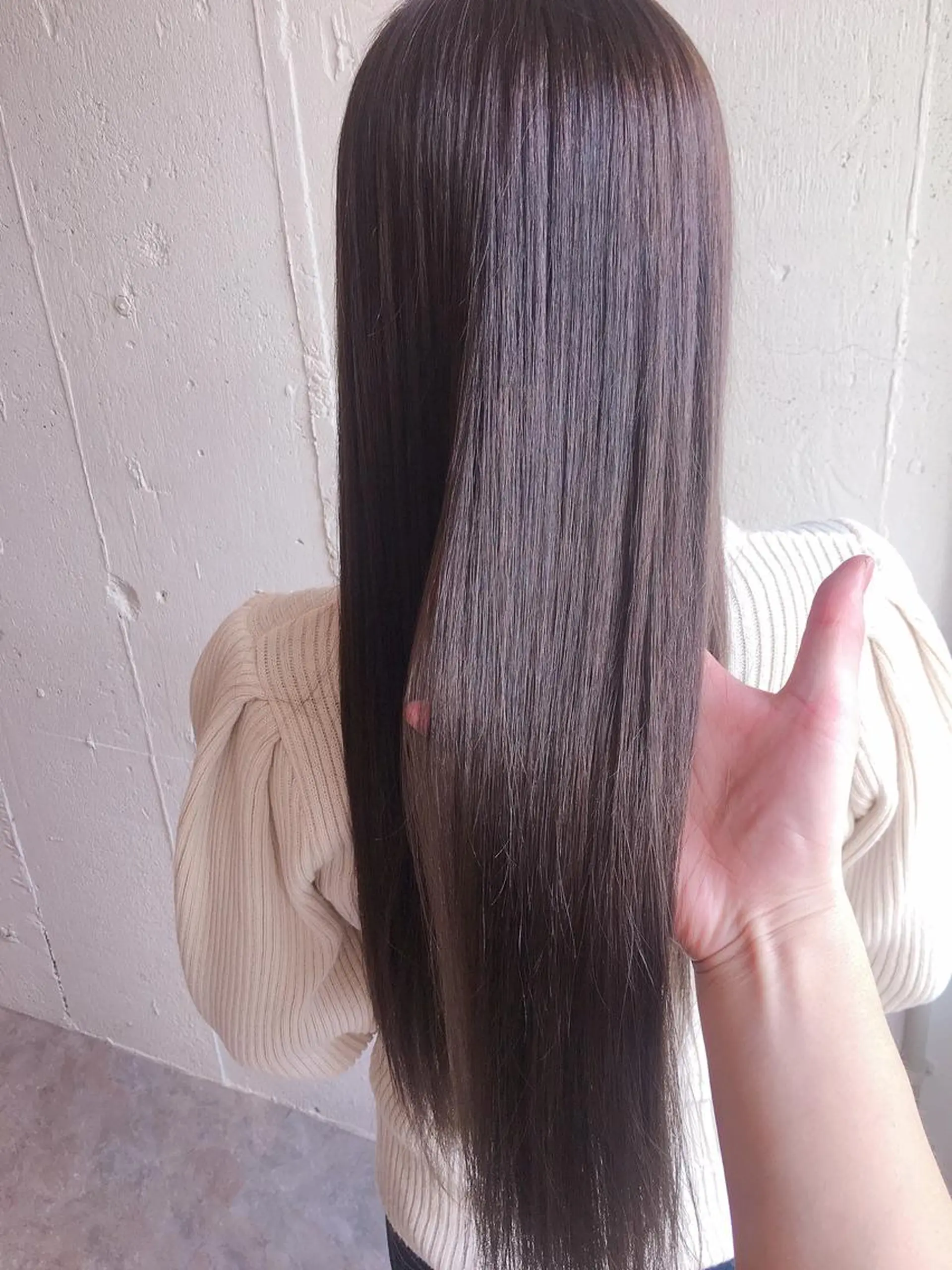 ロング カラー トリートメント カット トリートメント Fuuu《フゥ》所属・シノザキ シンゴのヘアスタイル