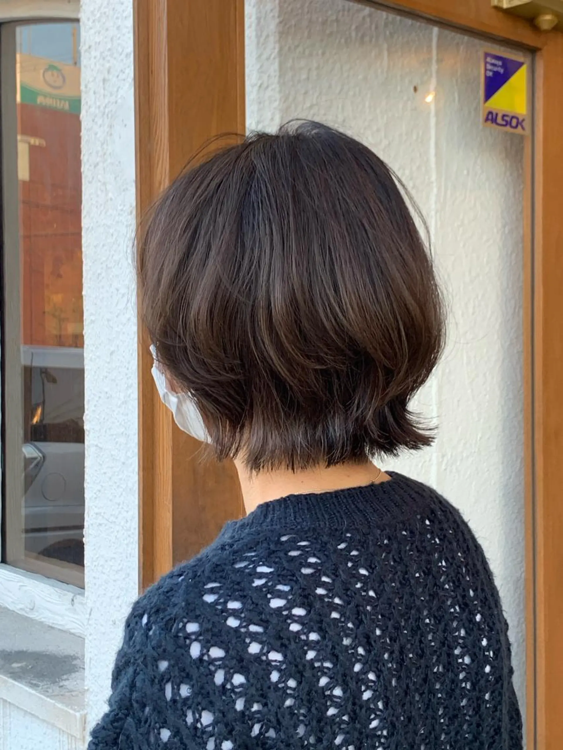 ショート ヘアアレンジ ボブ くびれヘア 中西 未有のヘアスタイル