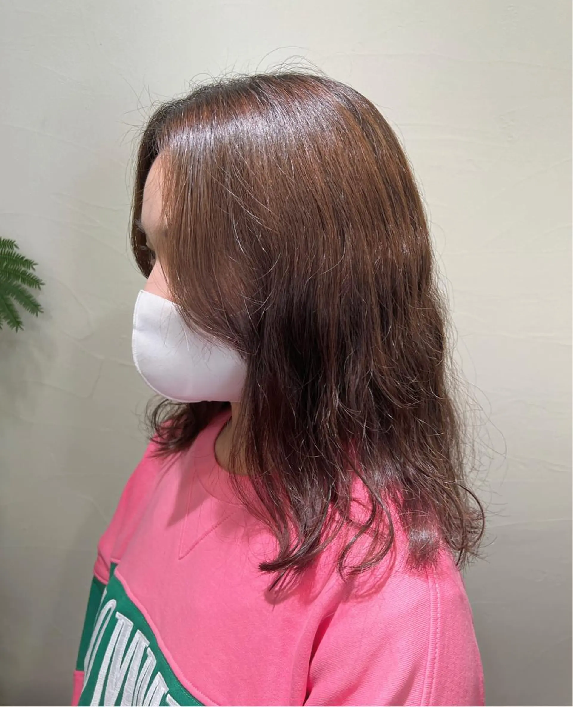 ミディアム Ang　山口 莉沙のヘアスタイル