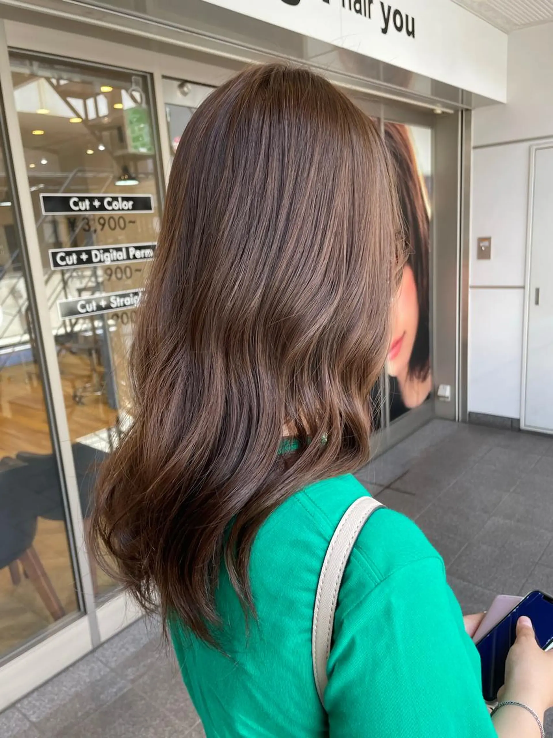 ミディアム カラー Agu  hair you所属・♡ yumaのヘアスタイル