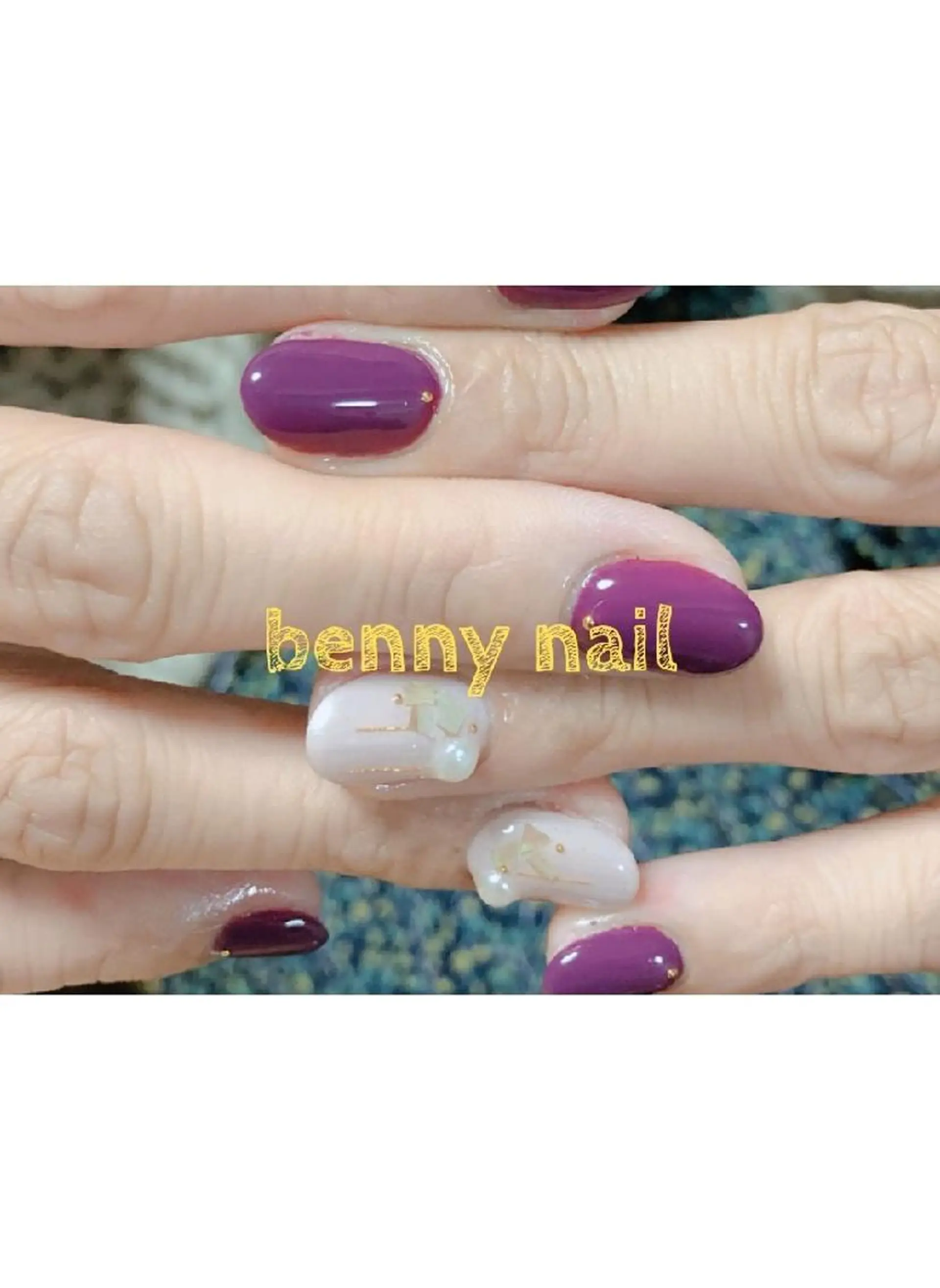 ネイル 最終受付23時半 benny nailのネイルデザイン