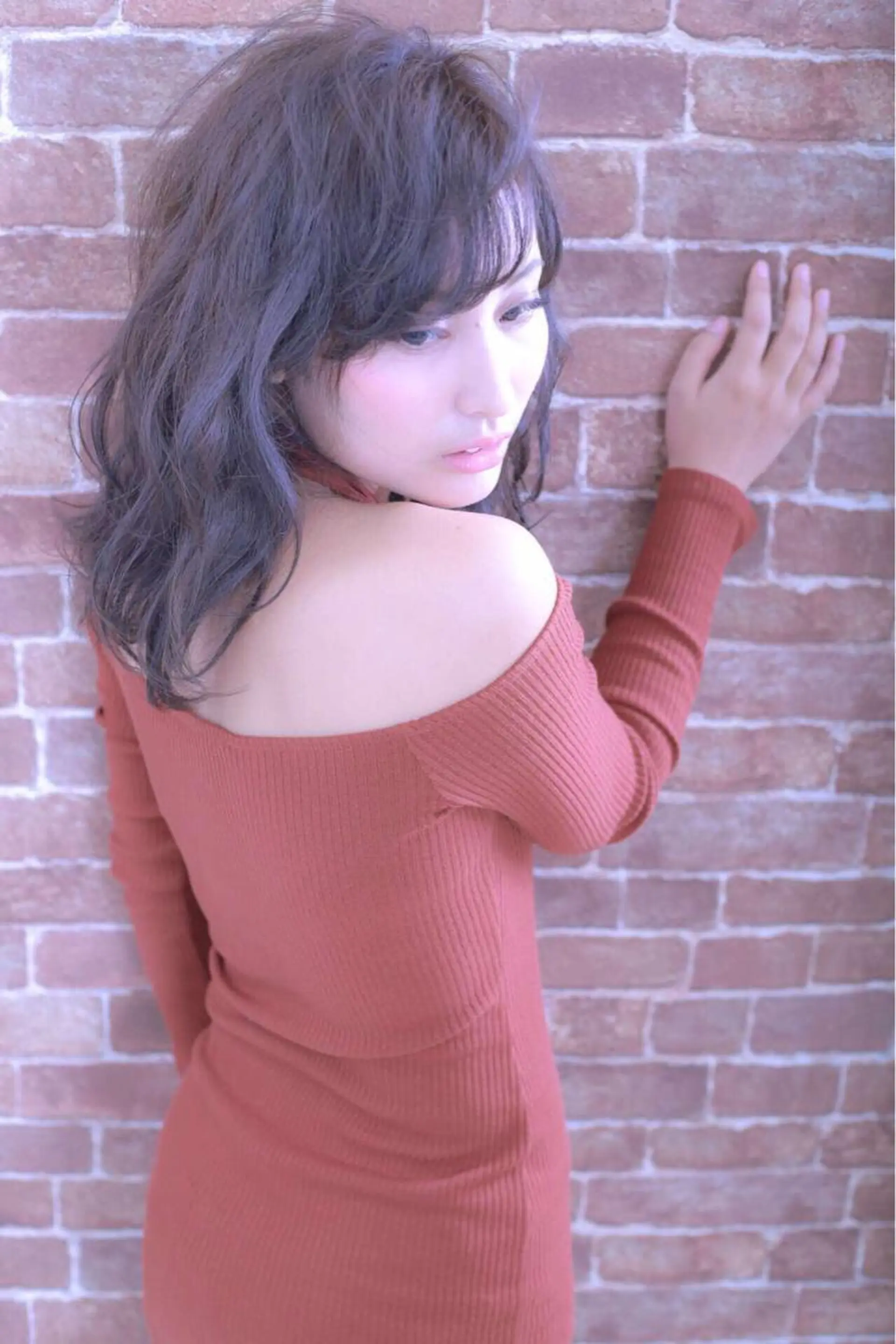 ミディアム 伊藤 裕貴のヘアスタイル