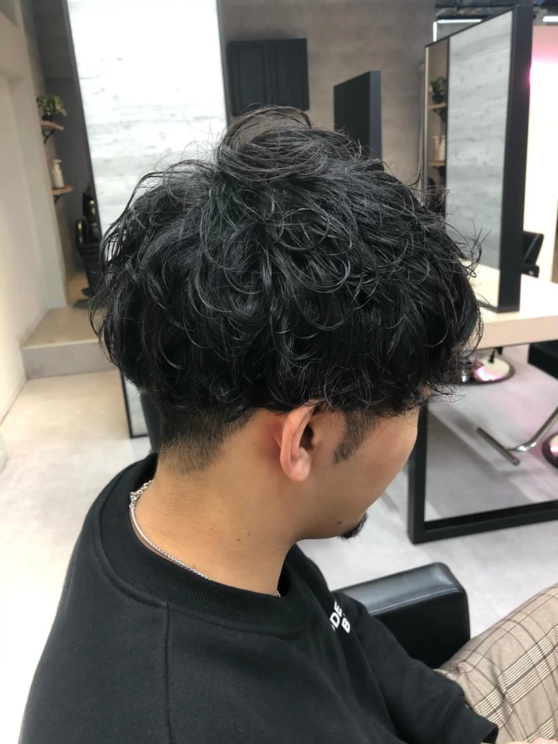 ショート パーマ メンズ カット パーマ トリートメント 🪞個室サロン/韓国 艶髪/keito🪞のヘアスタイル