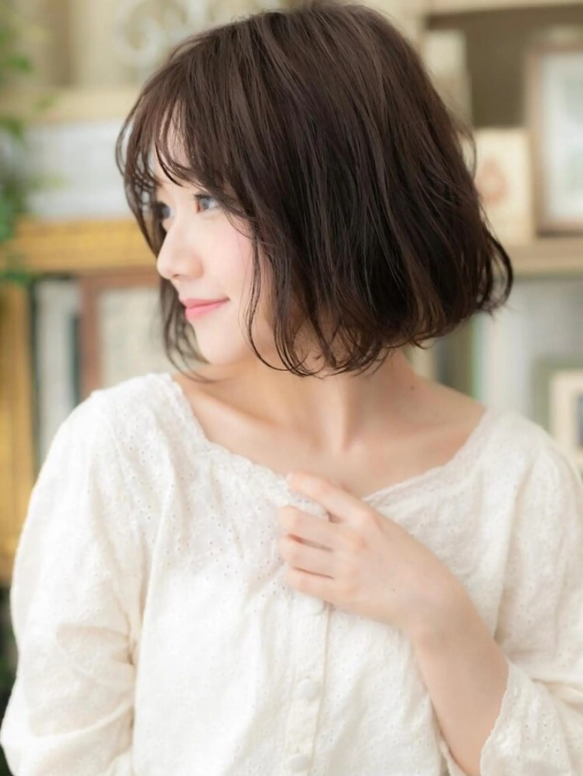 ミディアム COVER HAIR bliss 大宮店所属・出川 宙☘️のヘアスタイル