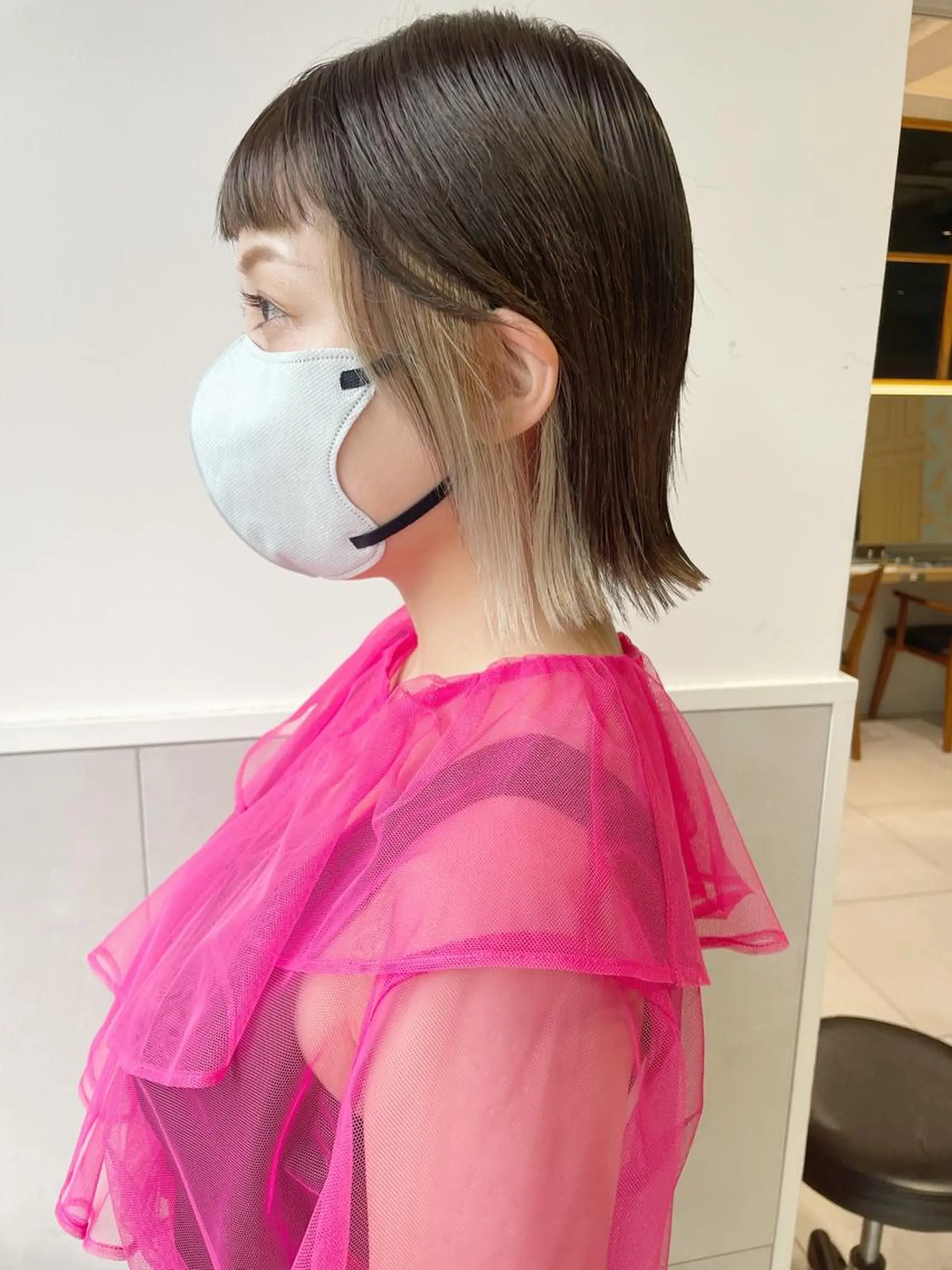 ショート カラー カット ヘアカラー 齋藤 咲のヘアスタイル