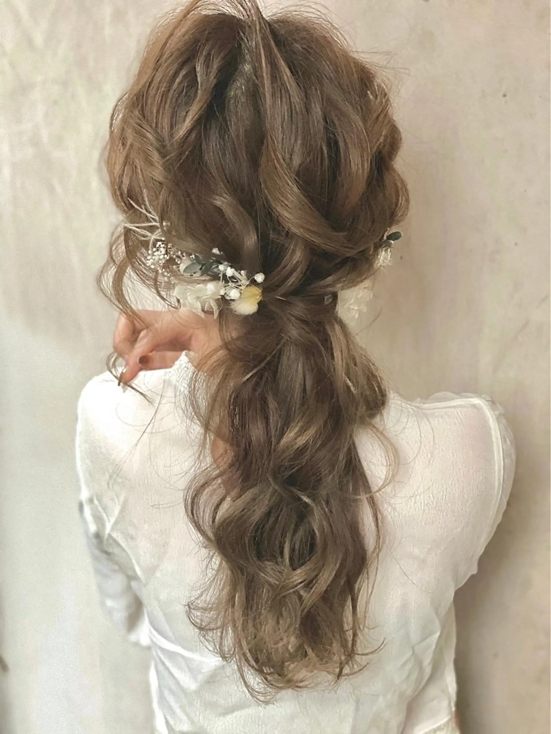 ミディアム カラー 髪質改善サロン 心斎橋ARCHEのヘアスタイル