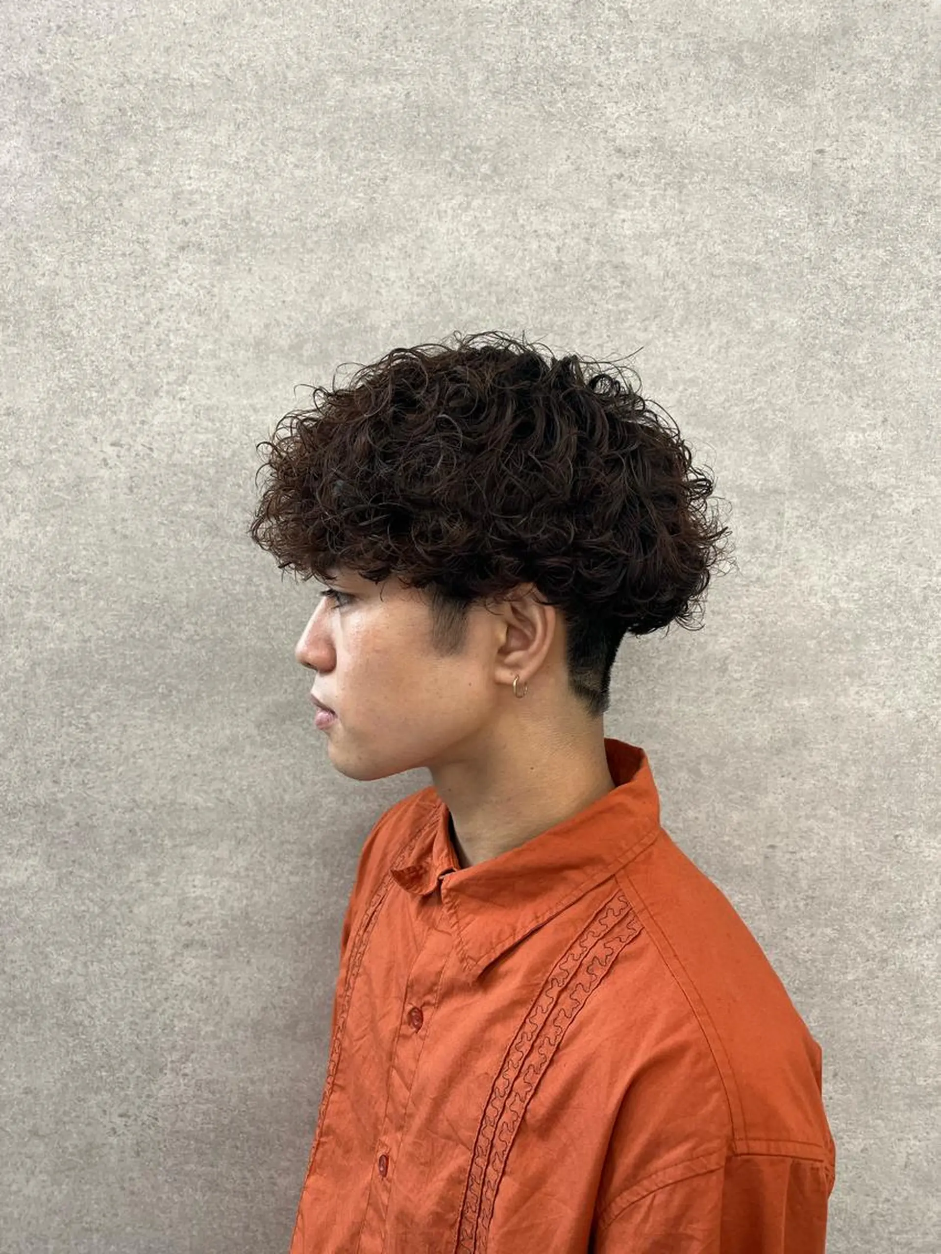 ショート カラー パーマ ヘアアレンジ メンズ キッズ ネイル マツエク・マツパ アイブロウ メンズパーマ プードルパーマ プードルパーマ 🔥メンズパーマ🔥 菅原楓のヘアスタイル