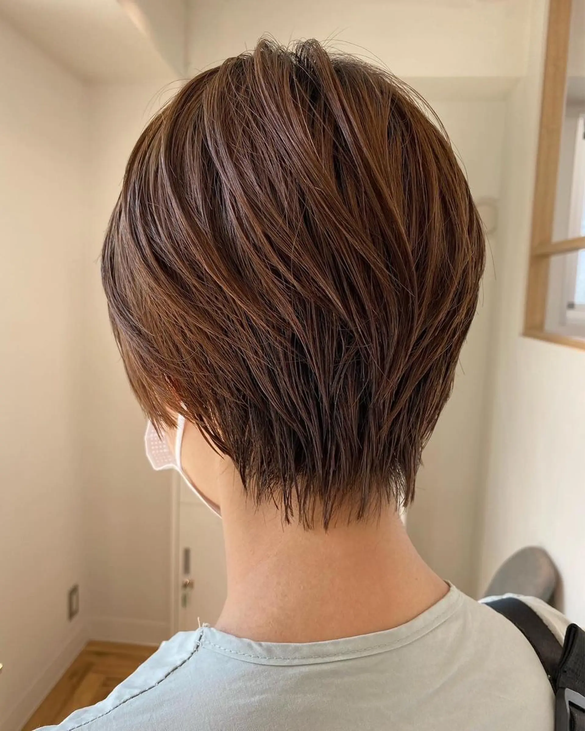 ショート 齊藤 来美のヘアスタイル