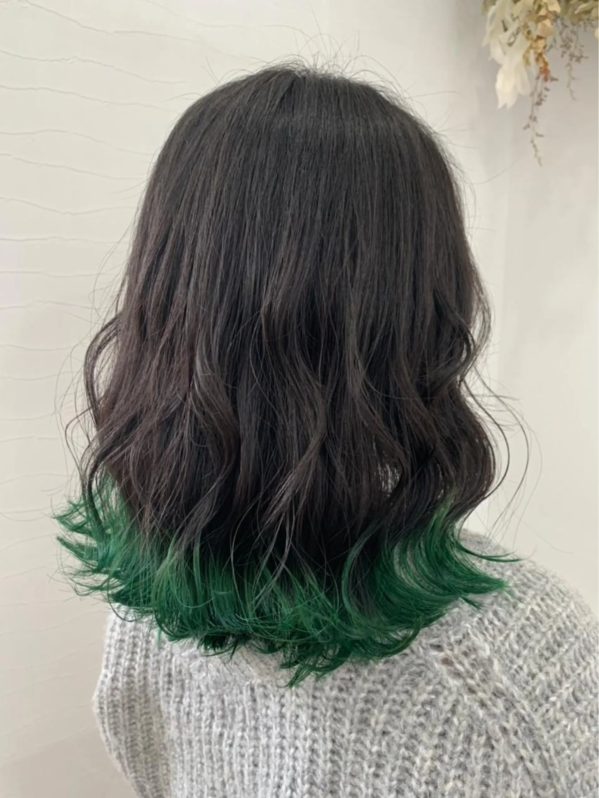 セミロング カラー Mintleaf 💛MAYUKOのヘアスタイル