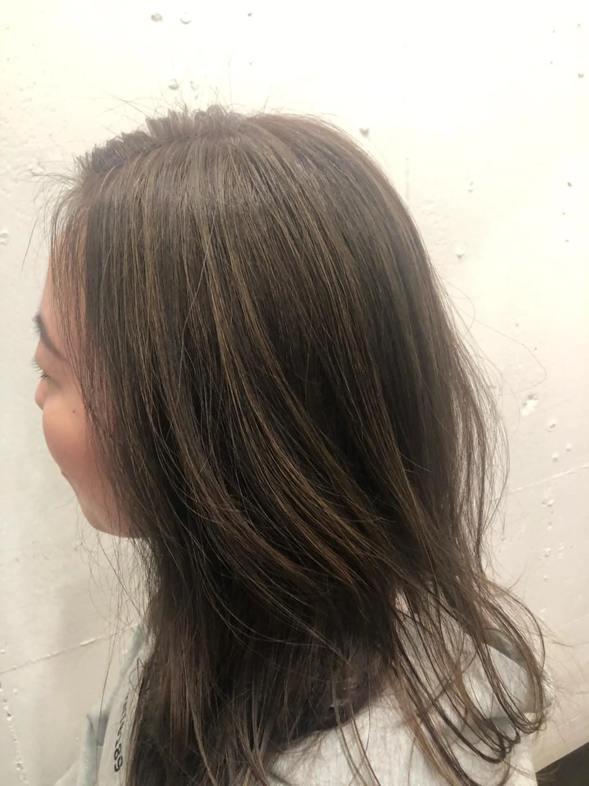 ミディアム カラー 竹下 了史のヘアスタイル