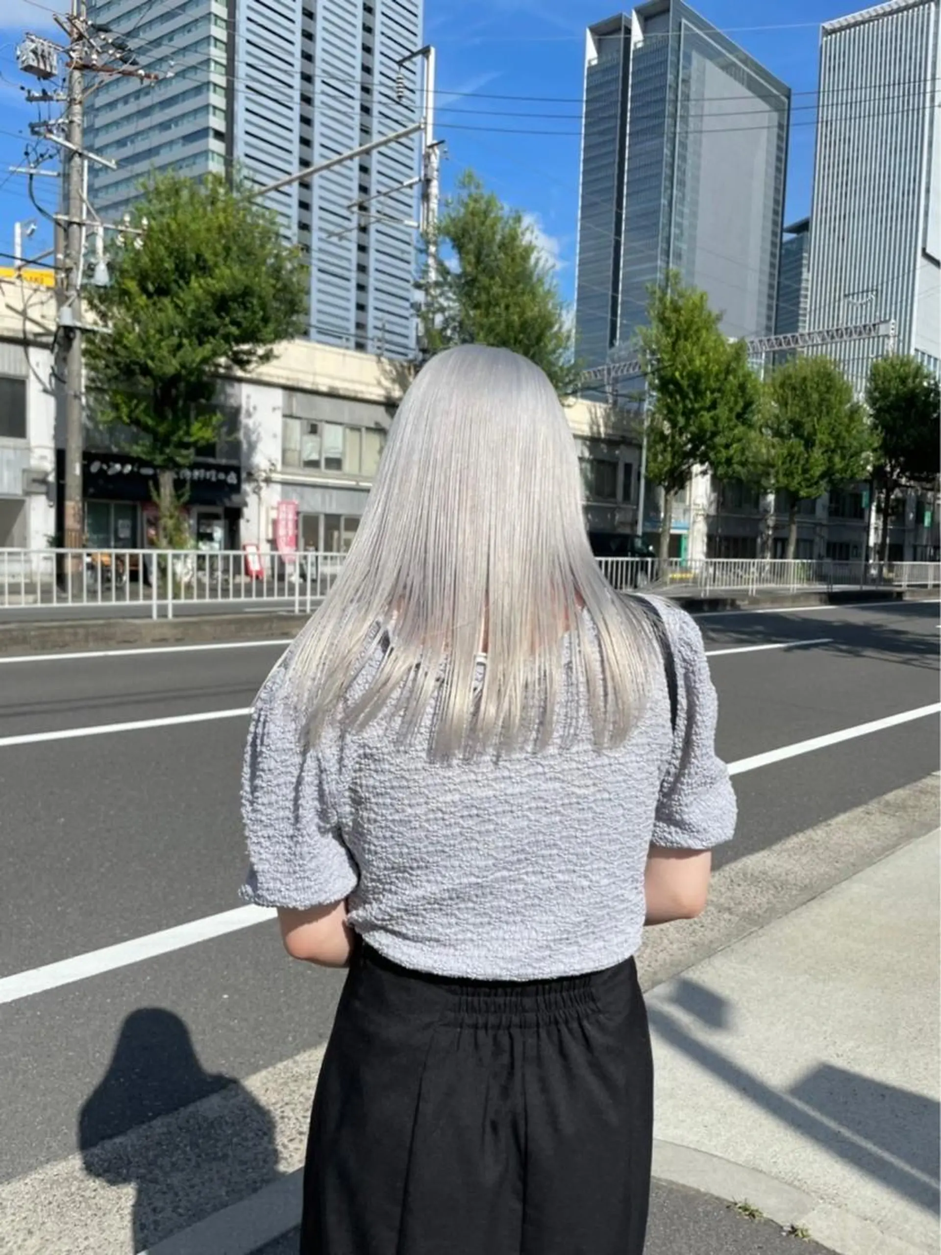 ロング カラー ブリーチ MONIQA所属・🐲RYUKI メンズブリーチのヘアスタイル